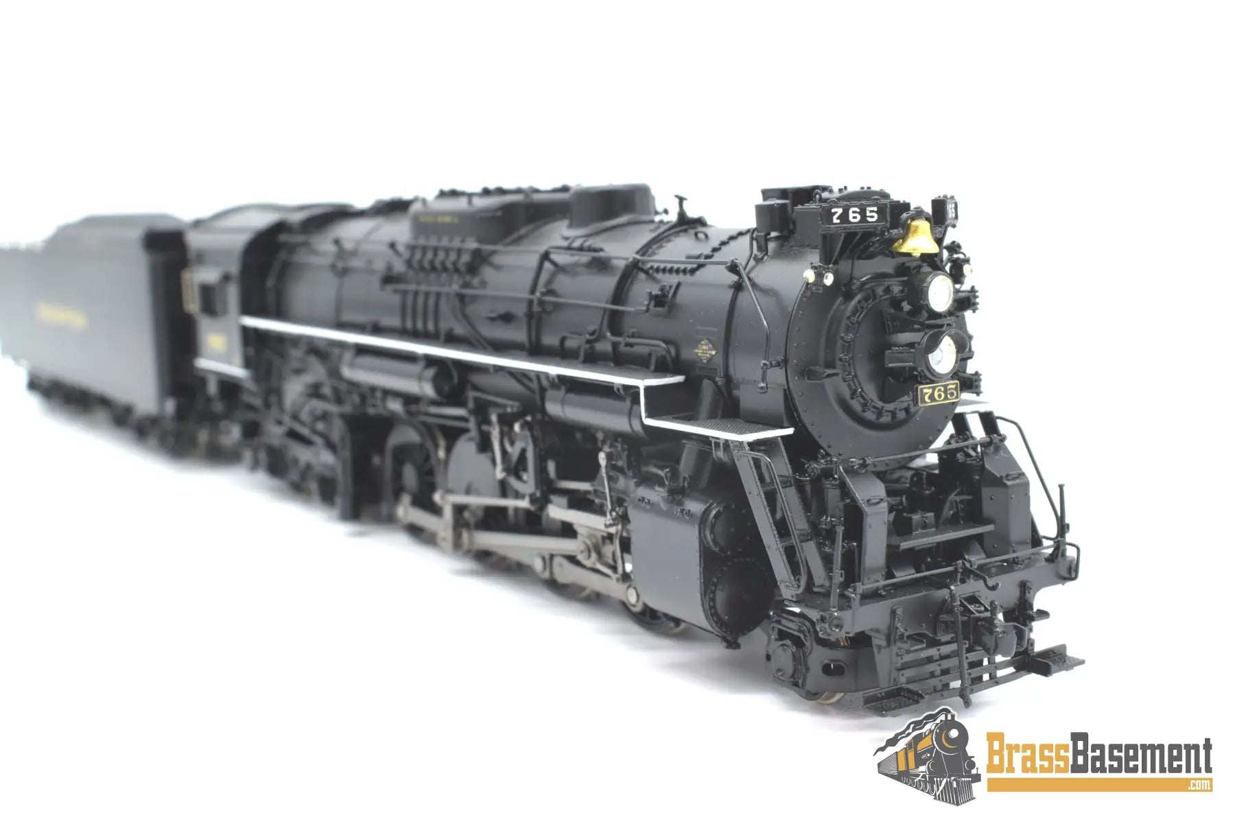 Ho Brass - Division Point Nickel Plate 765 2 - 8 - 4 Berkshire Boo - Rim Steam