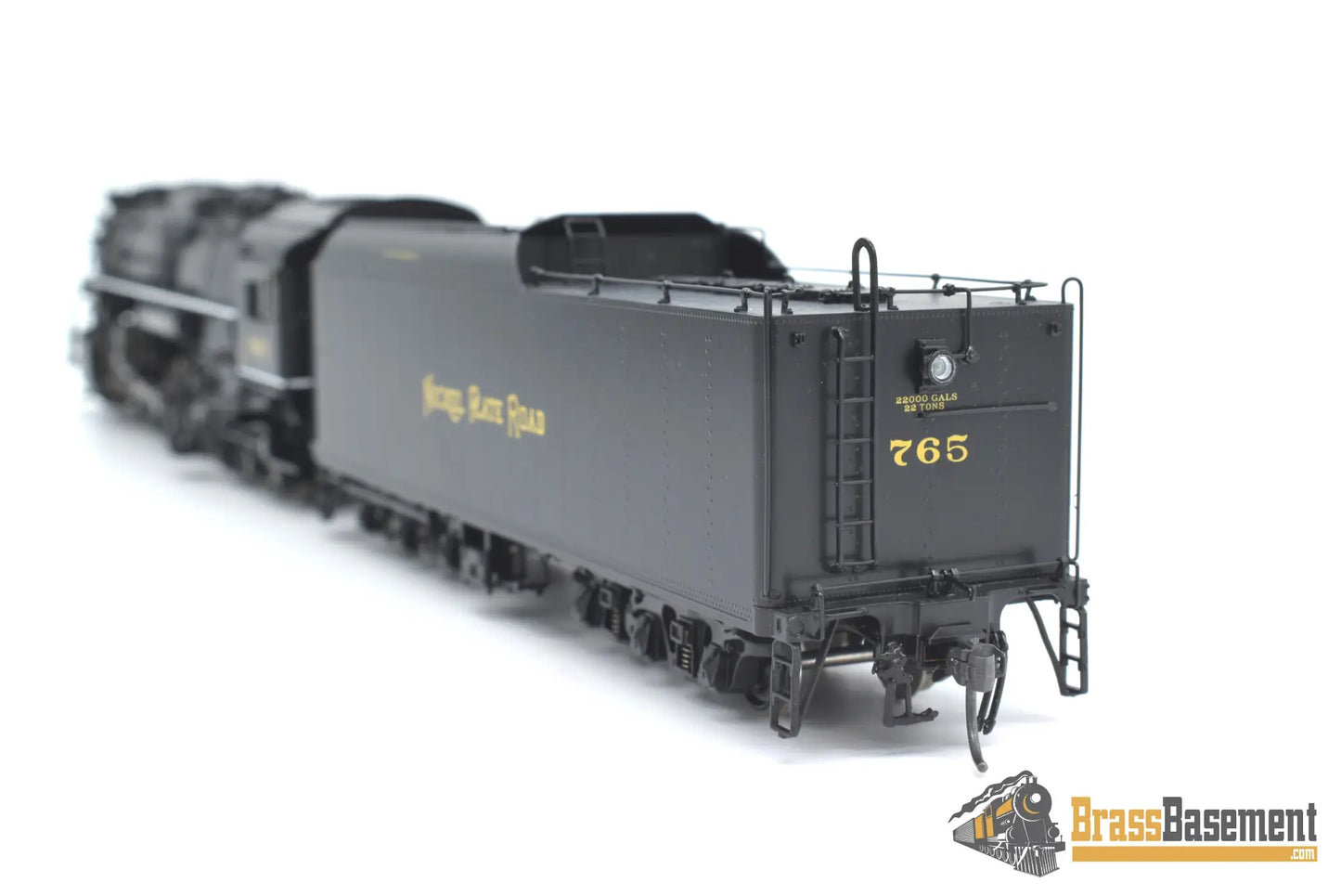 Ho Brass - Division Point Nickel Plate 765 2 - 8 - 4 Berkshire Boo - Rim Steam