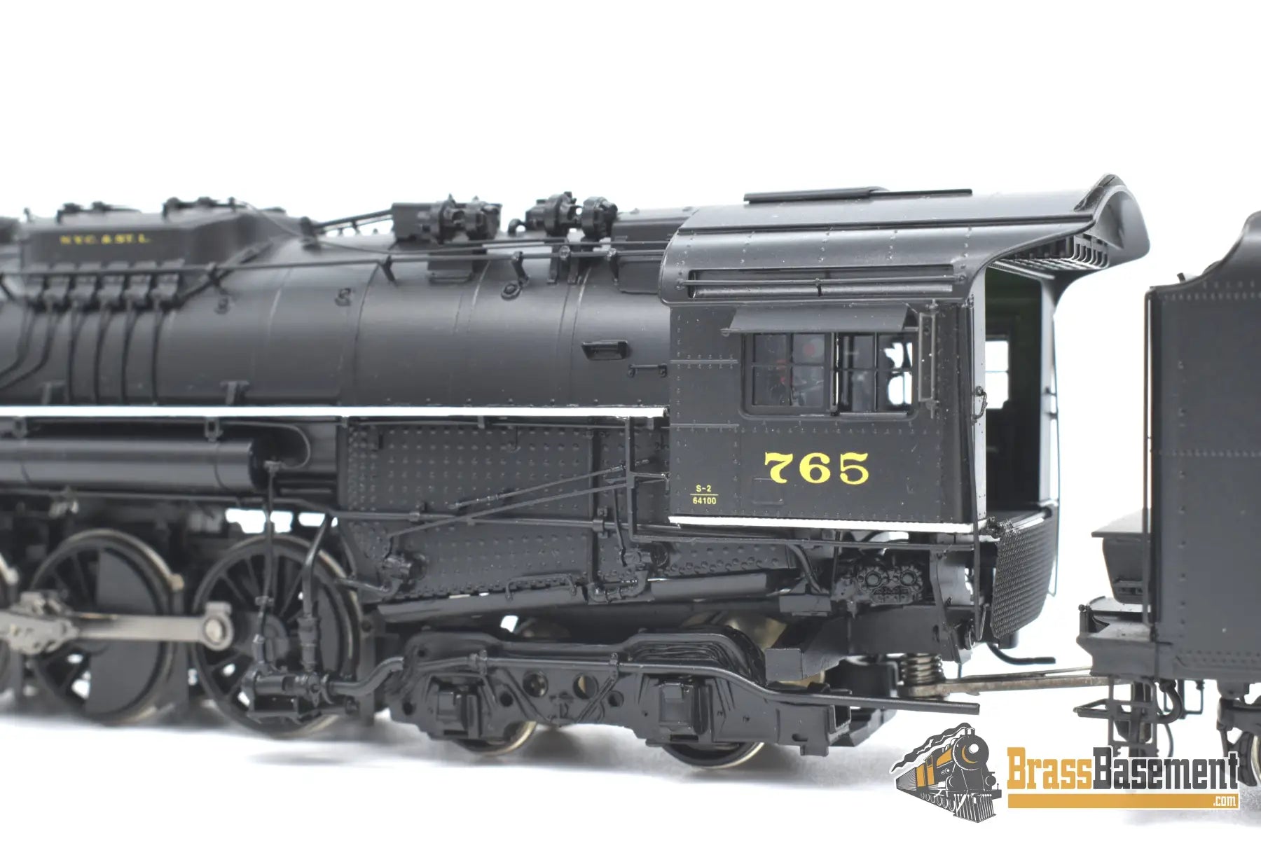 Ho Brass - Division Point Nickel Plate 765 2 - 8 - 4 Berkshire Boo - Rim Steam