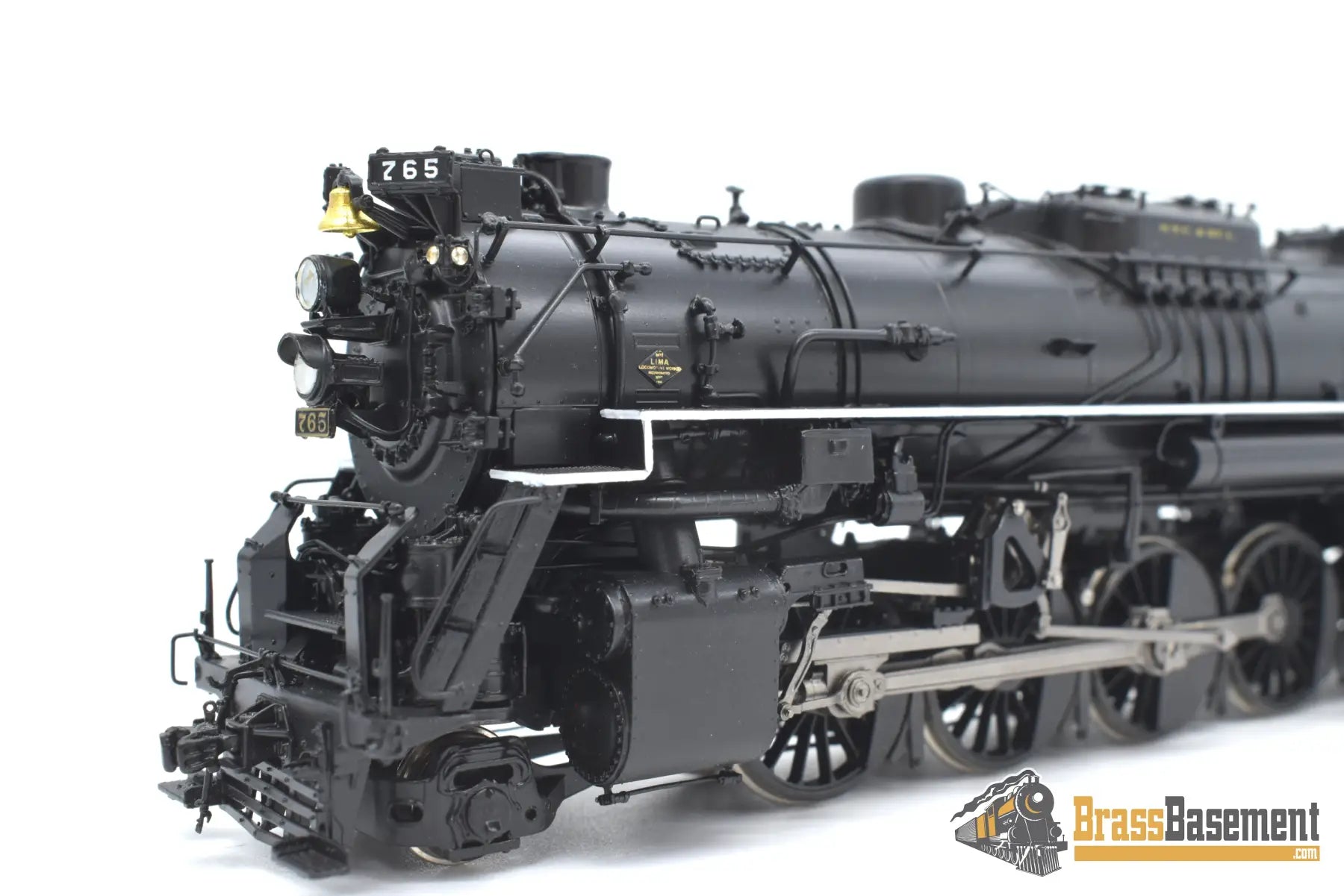 Ho Brass - Division Point Nickel Plate 765 2 - 8 - 4 Berkshire Boo - Rim Steam