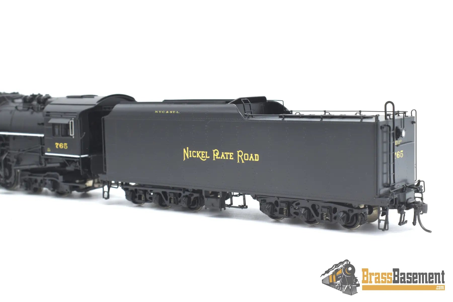 Ho Brass - Division Point Nickel Plate 765 2 - 8 - 4 Berkshire Boo - Rim Steam