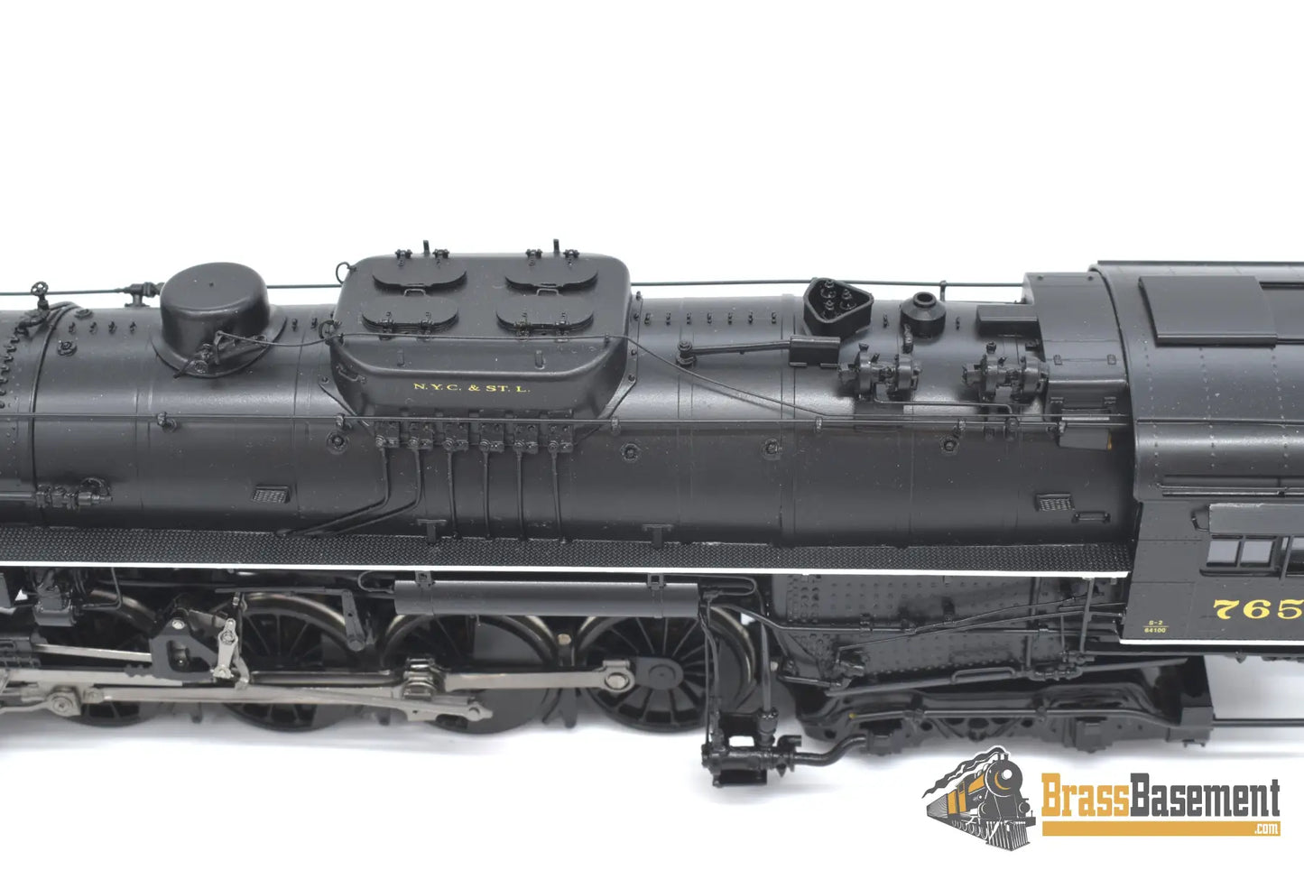Ho Brass - Division Point Nickel Plate 765 2 - 8 - 4 Berkshire Boo - Rim Steam