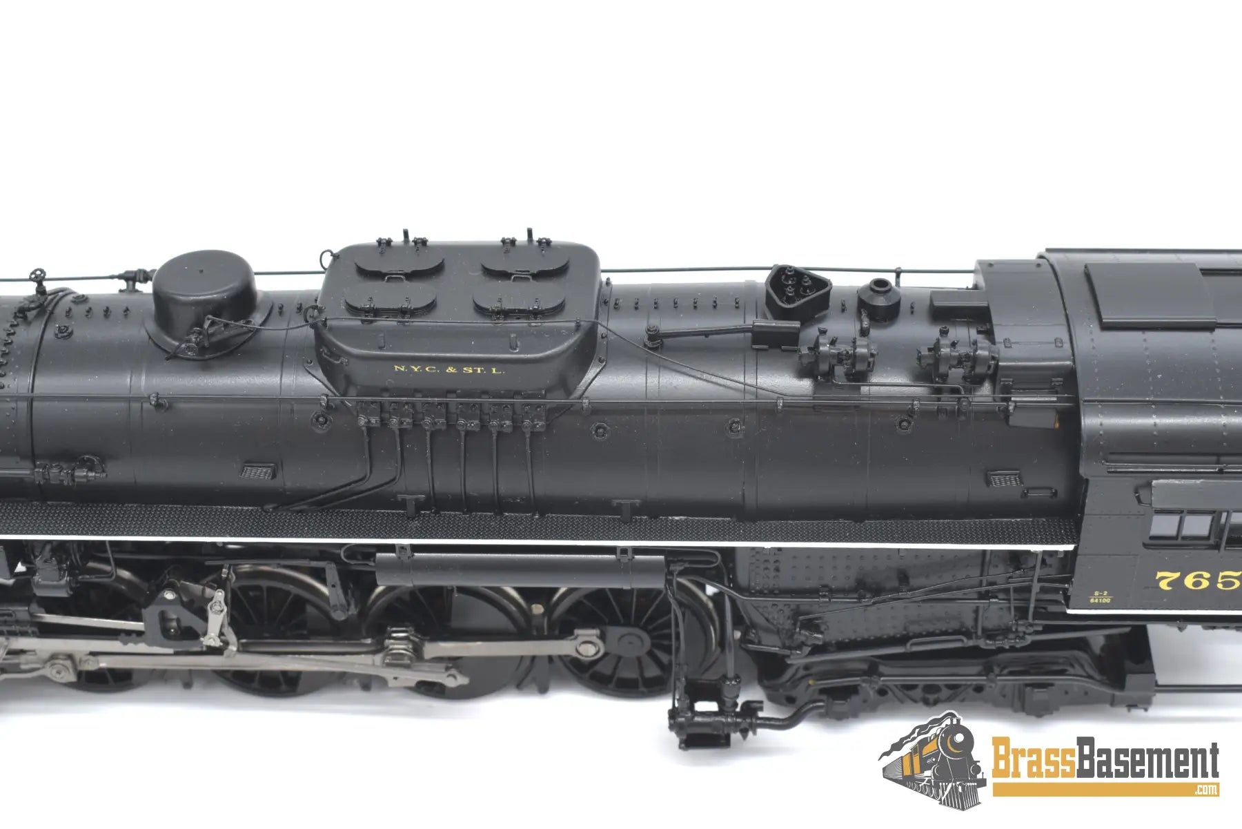 Ho Brass - Division Point Nickel Plate 765 2 - 8 - 4 Berkshire Boo - Rim Steam