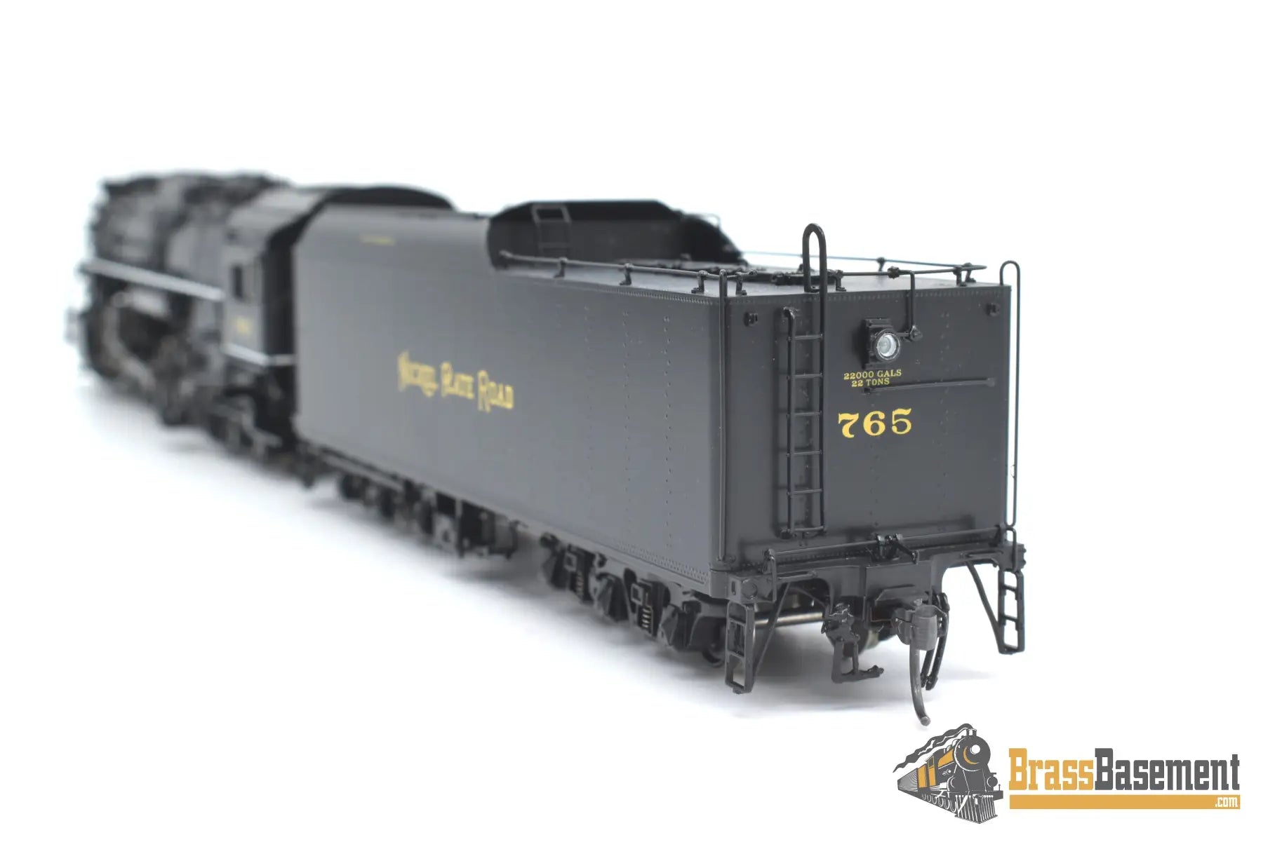 Ho Brass - Division Point Nickel Plate 765 2 - 8 - 4 Berkshire Boo - Rim Steam