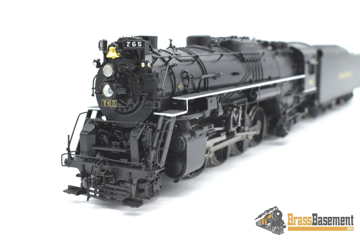 Ho Brass - Division Point Nickel Plate 765 2 - 8 - 4 Berkshire Boo - Rim Steam