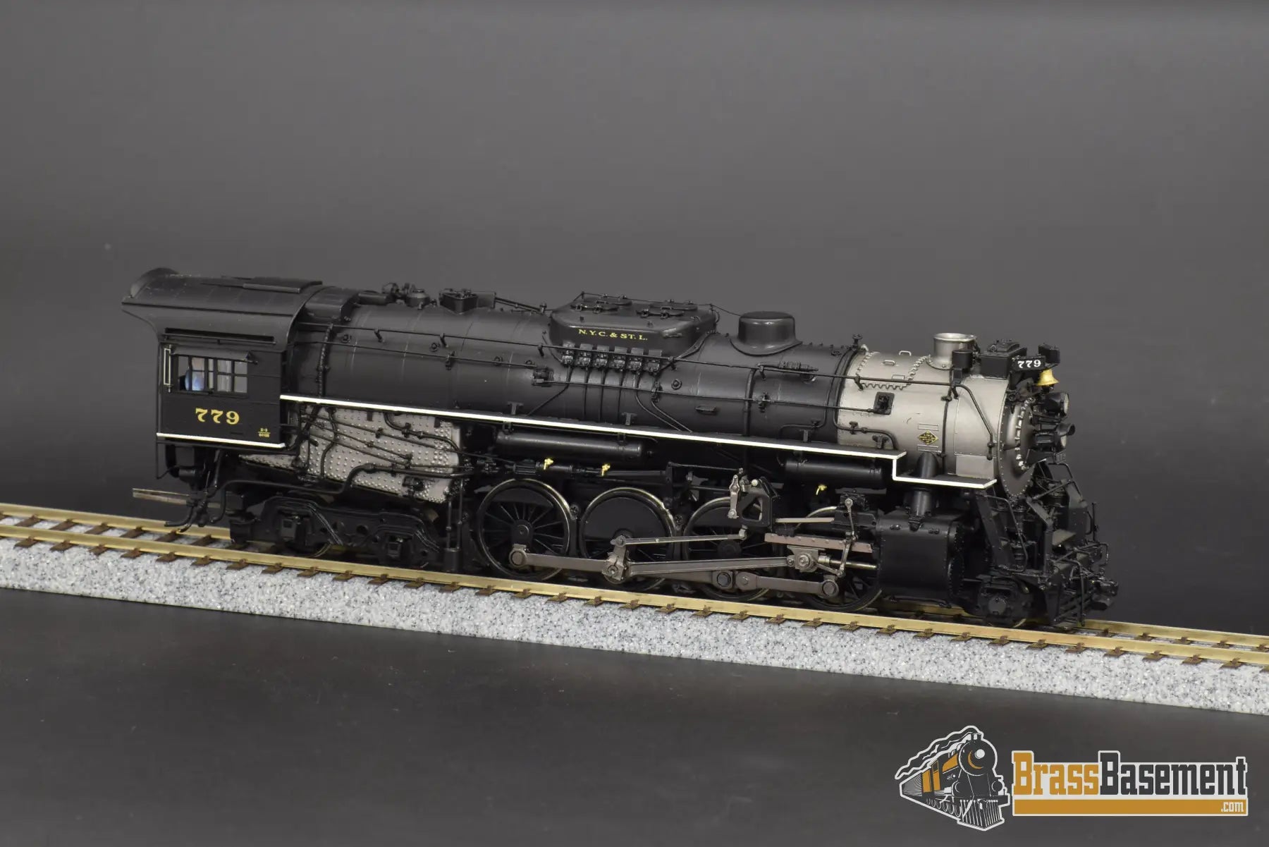 Ho Brass - Division Point Nickel Plate Road 2 - 8 - 4 Lima S - 3 Berkshire #779 Mint Factory Sample