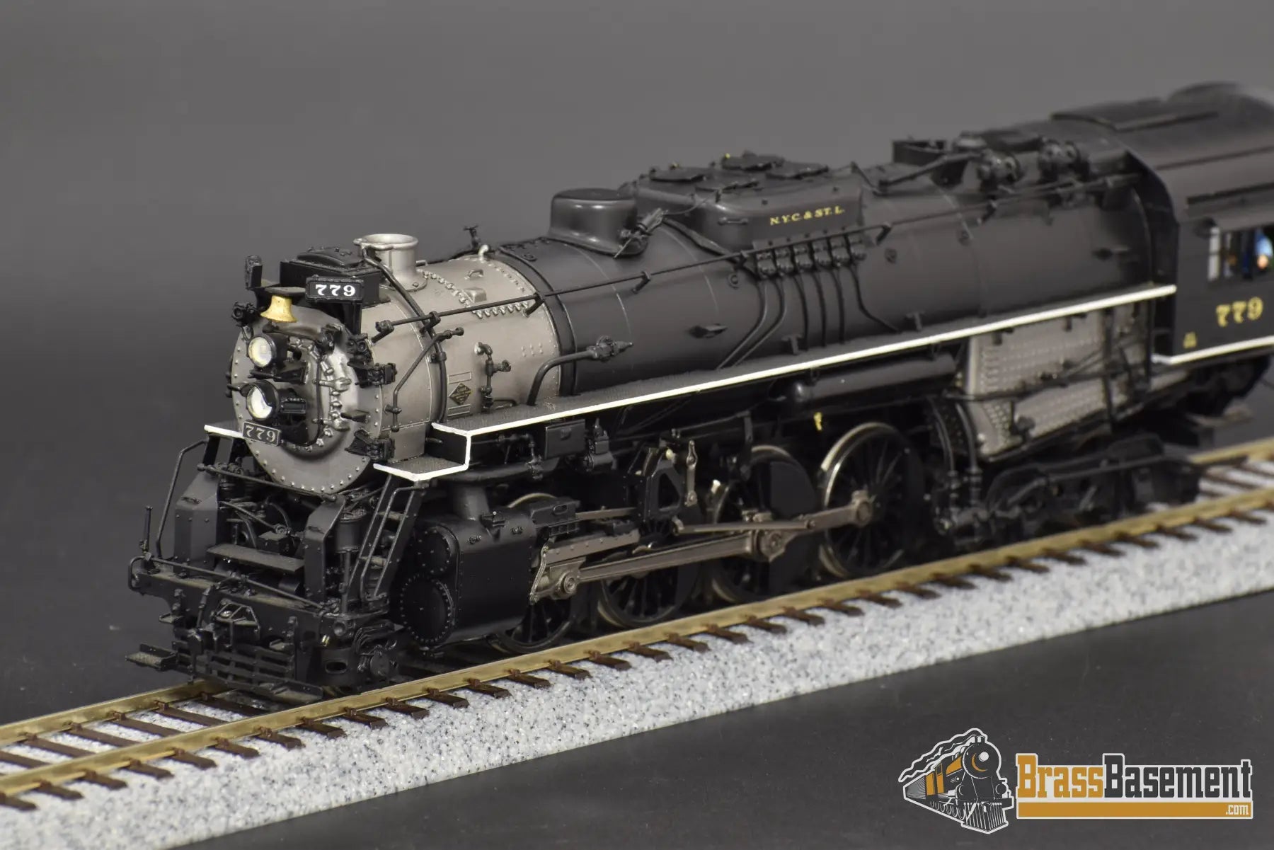 Ho Brass - Division Point Nickel Plate Road 2 - 8 - 4 Lima S - 3 Berkshire #779 Mint Factory Sample