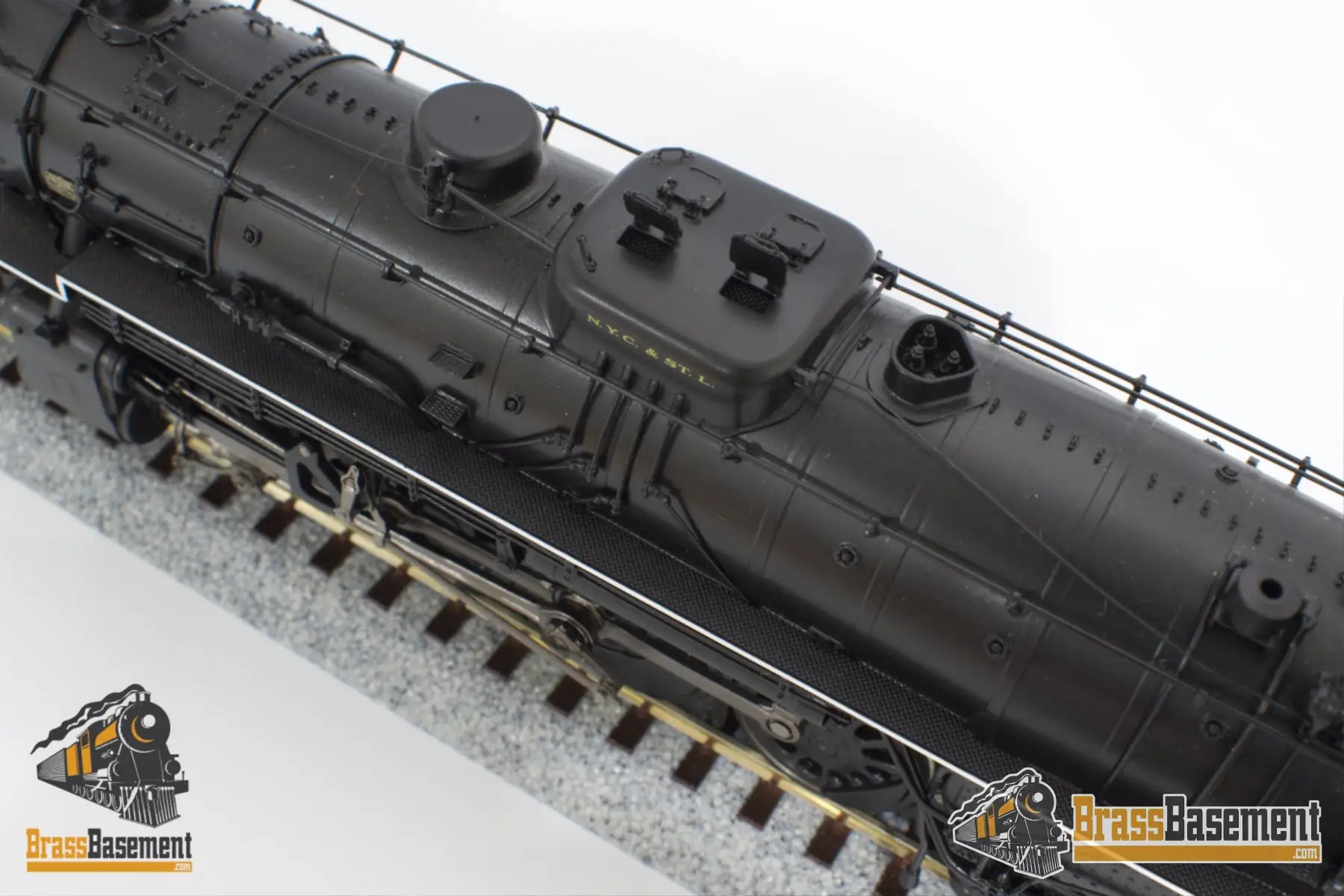 Ho Brass - Division Point Nkp Nickel Plate Berkshire 2 - 8 - 4 #814 S - 4 Mint Steam