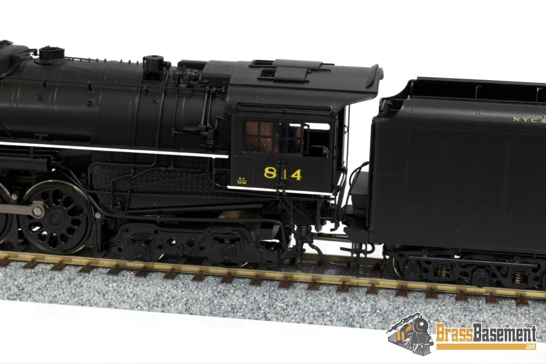 Ho Brass - Division Point Nkp Nickel Plate Berkshire 2 - 8 - 4 #814 S - 4 Mint Steam