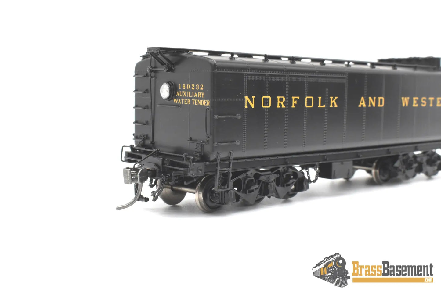 Ho Brass - Division Point Norfolk And Western N&W Jawn Henry Steam-Turbine F/P Boo-Rim Turbine