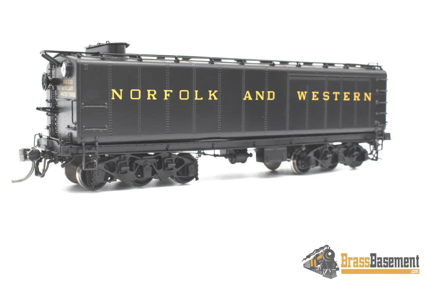 Ho Brass - Division Point Norfolk And Western N&W Jawn Henry Steam-Turbine F/P Boo-Rim Turbine