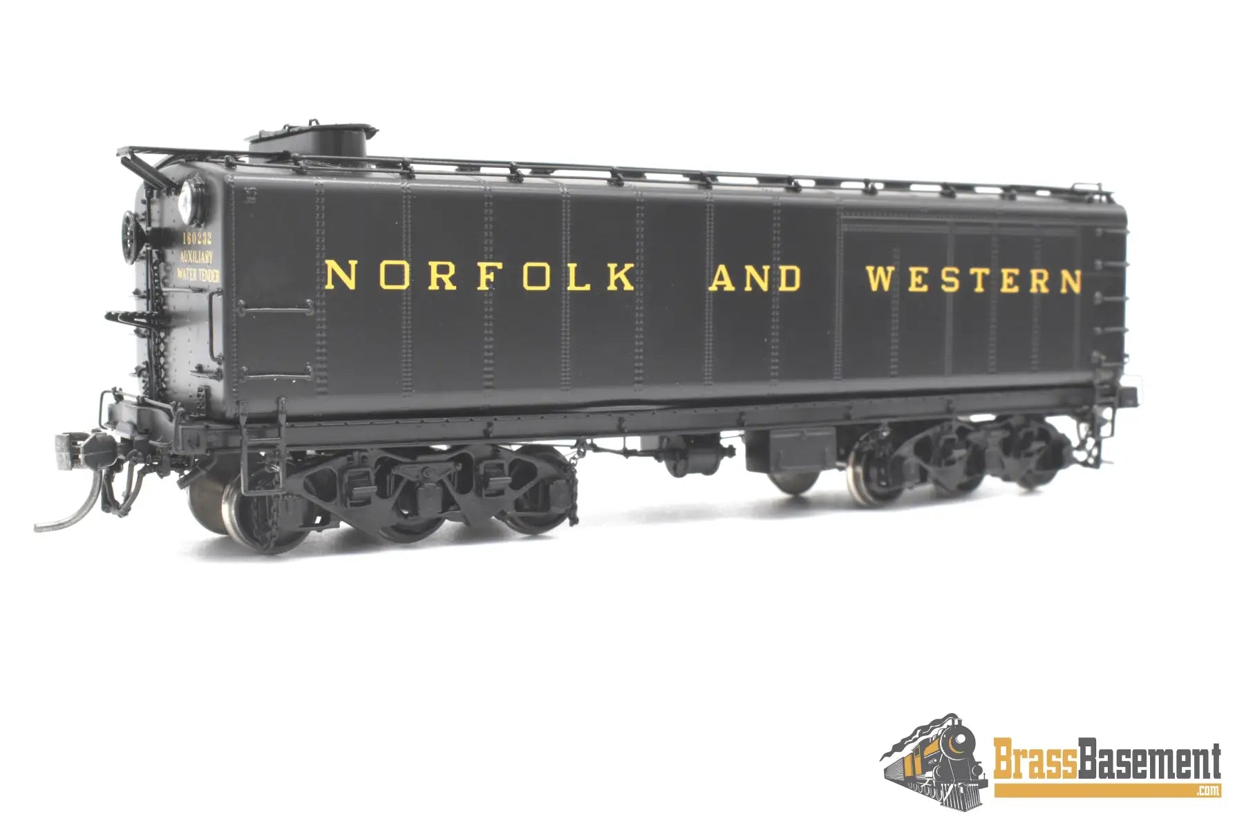 Ho Brass - Division Point Norfolk And Western N&W Jawn Henry Steam-Turbine F/P Boo-Rim Turbine