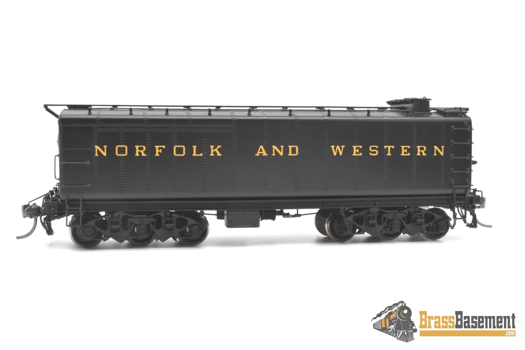 Ho Brass - Division Point Norfolk And Western N&W Jawn Henry Steam-Turbine F/P Boo-Rim Turbine