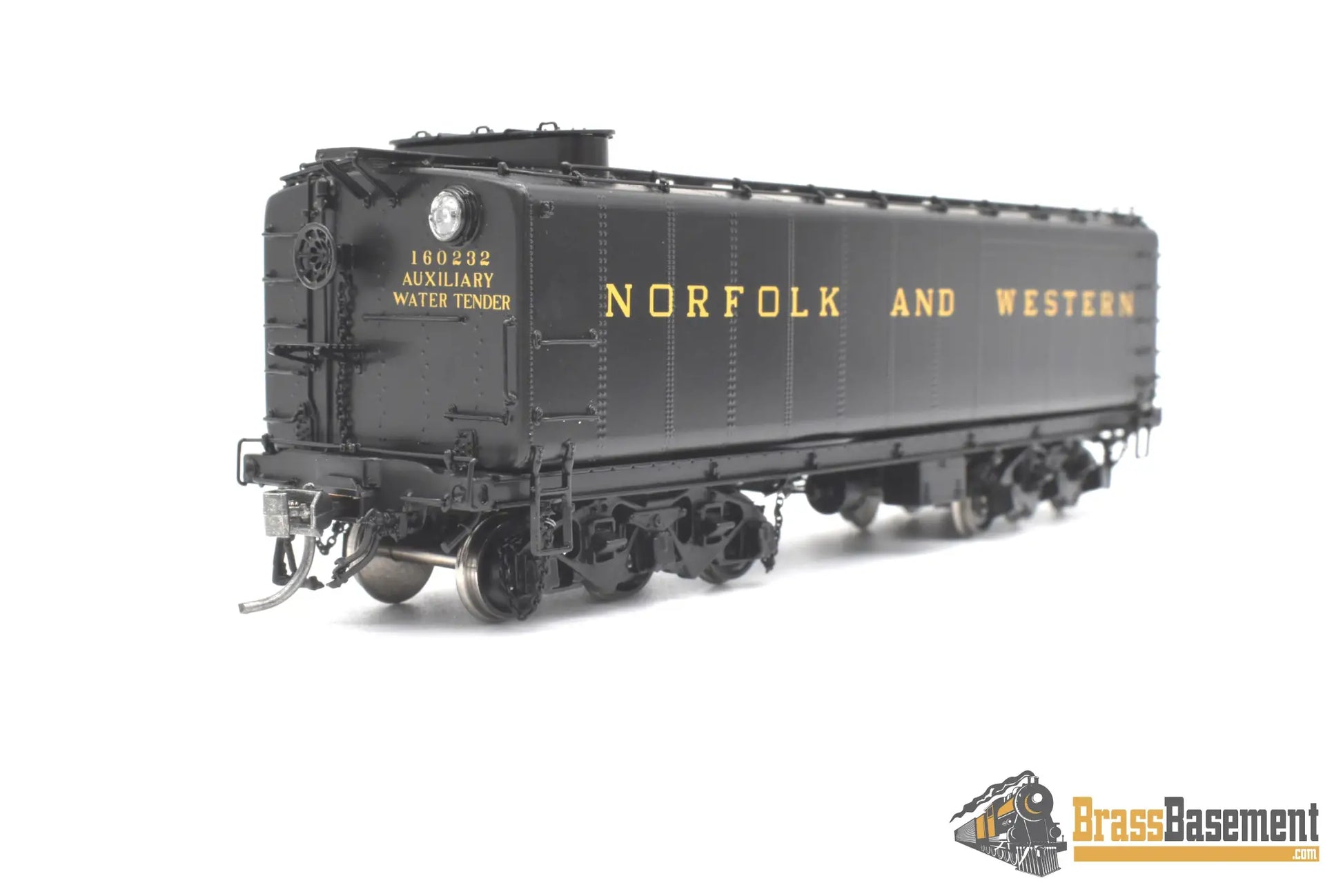 Ho Brass - Division Point Norfolk And Western N&W Jawn Henry Steam-Turbine F/P Boo-Rim Turbine
