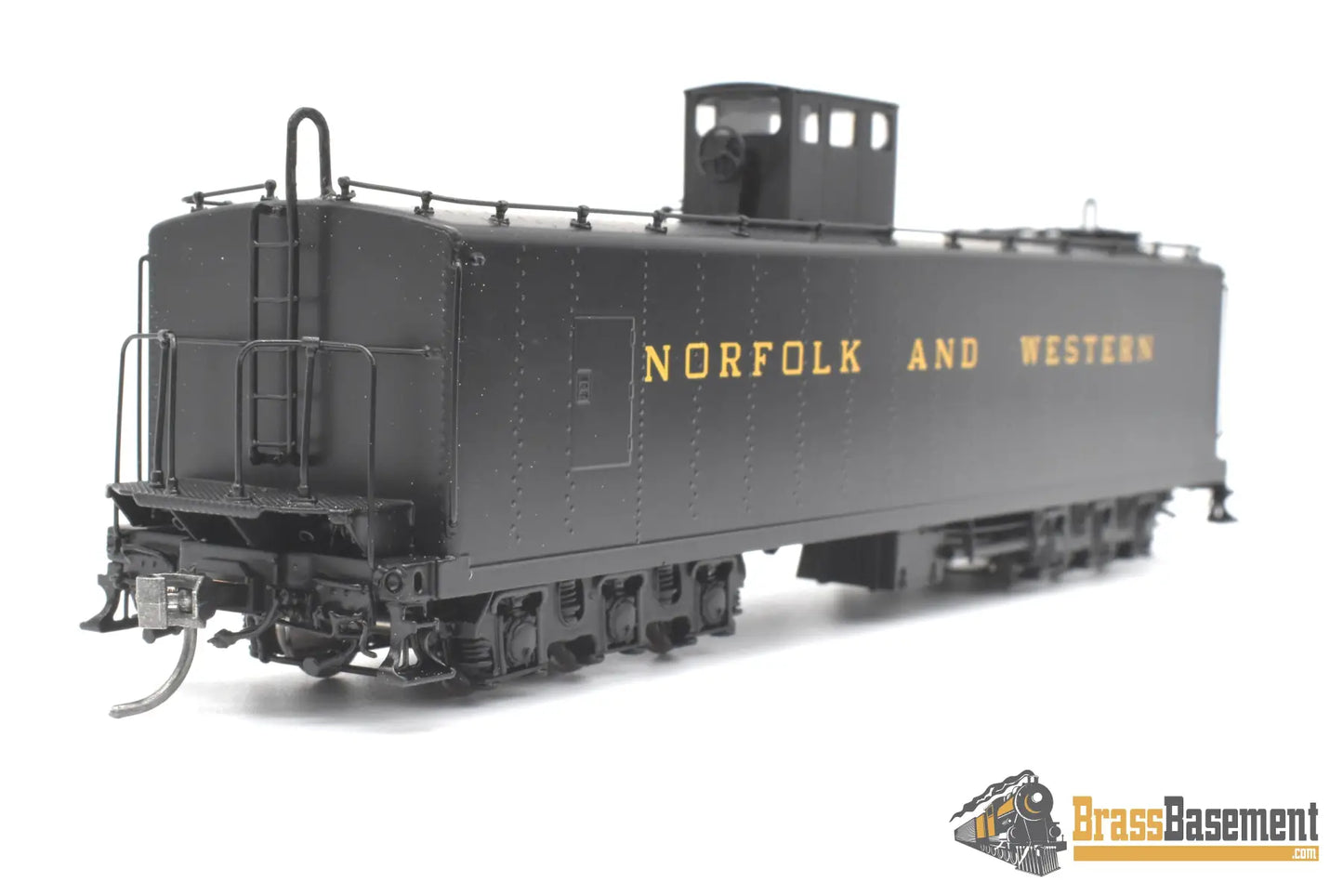Ho Brass - Division Point Norfolk And Western N&W Jawn Henry Steam-Turbine F/P Boo-Rim Turbine