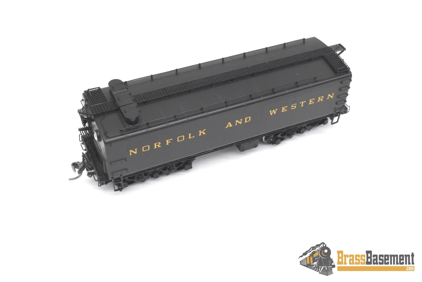 Ho Brass - Division Point Norfolk And Western N&W Jawn Henry Steam-Turbine F/P Boo-Rim Turbine