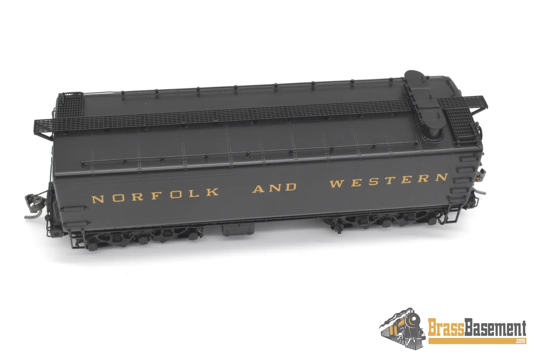 Ho Brass - Division Point Norfolk And Western N&W Jawn Henry Steam-Turbine F/P Boo-Rim Turbine