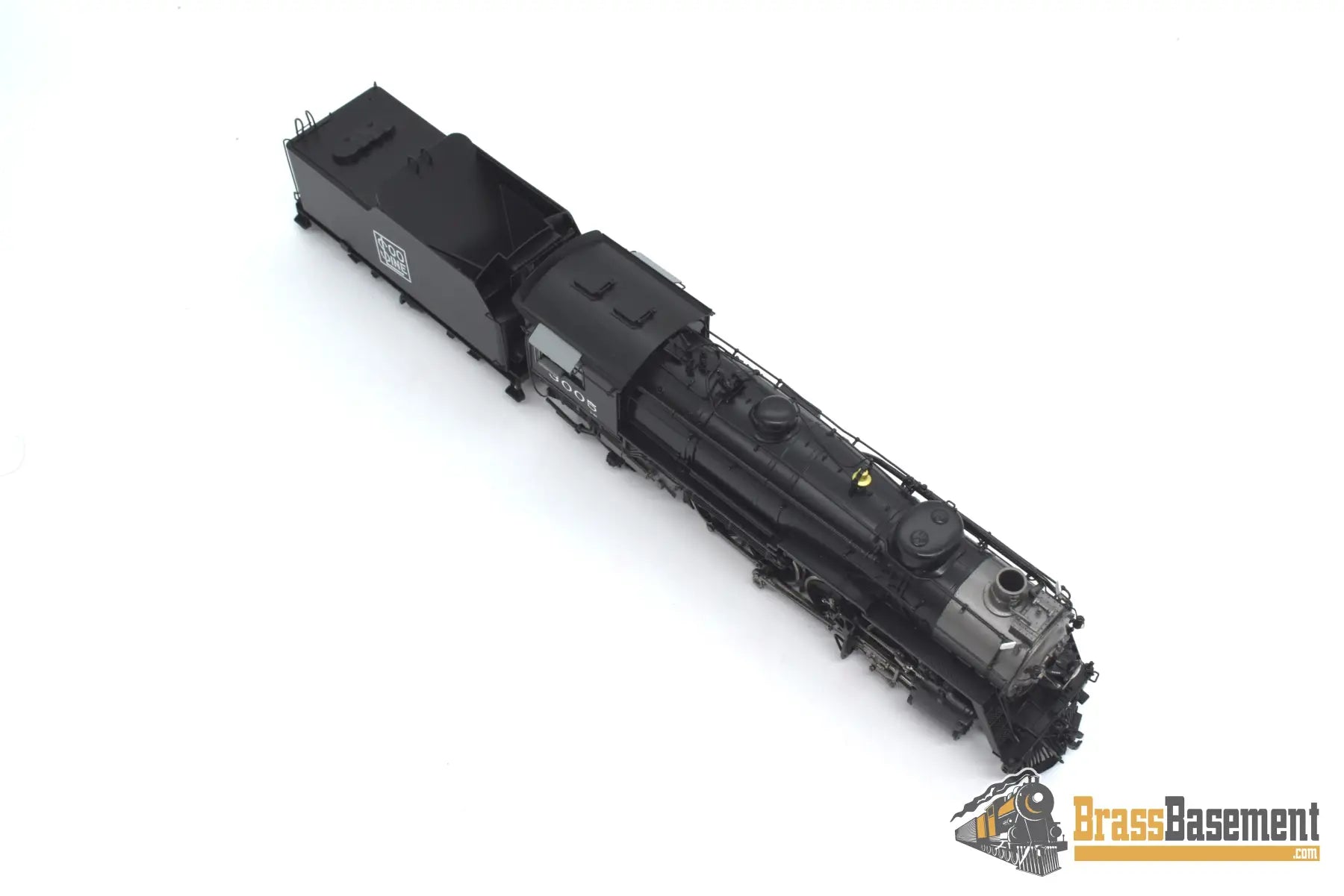 Ho Brass - Division Point Soo Line L - 20 #3005 2 - 8 - 2 Mikado Factory Paint Steam