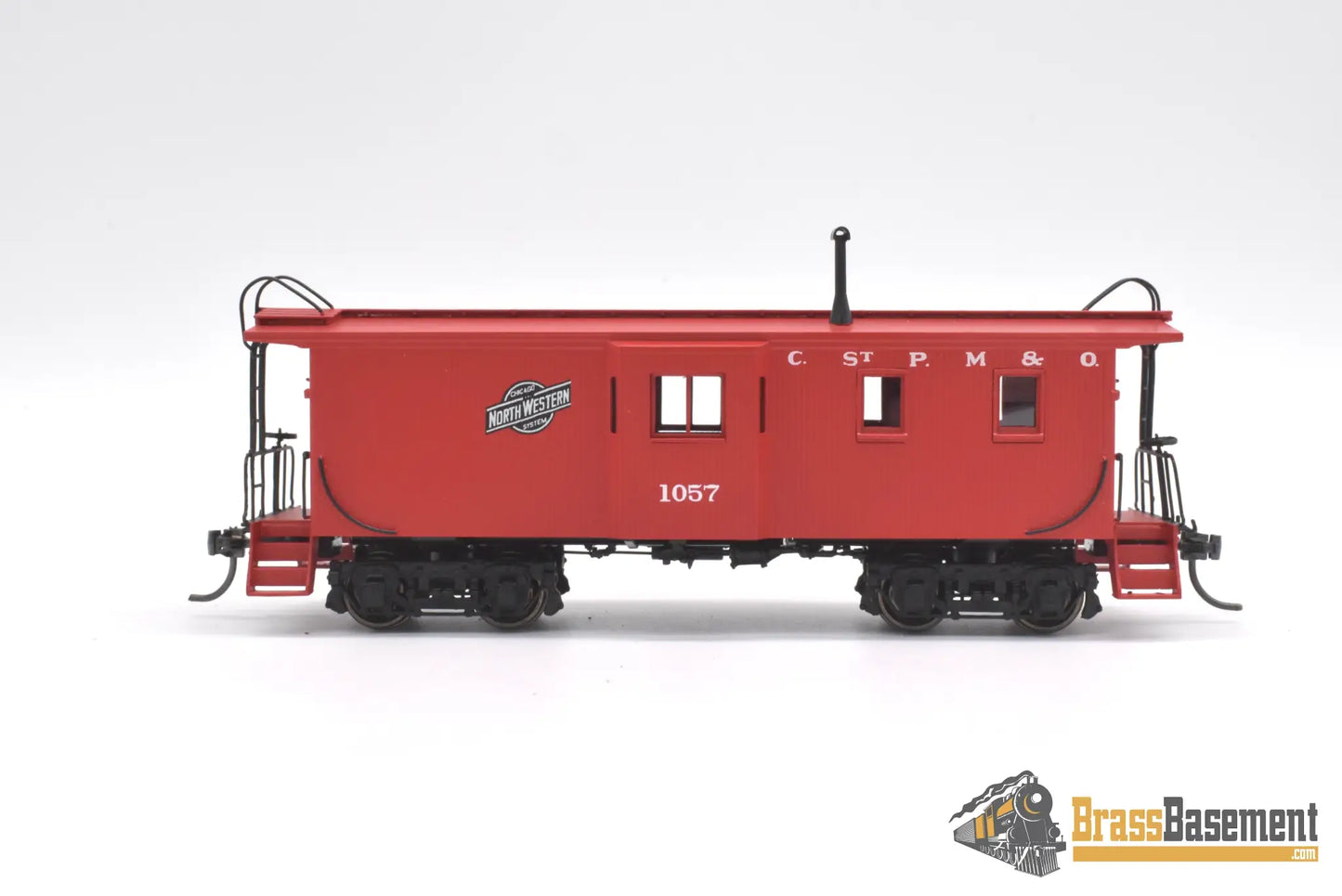 Ho Brass - Dp-109 Division Point Chicago & Northwestern C&Nw Bay-Window Caboose Cstpm&O System