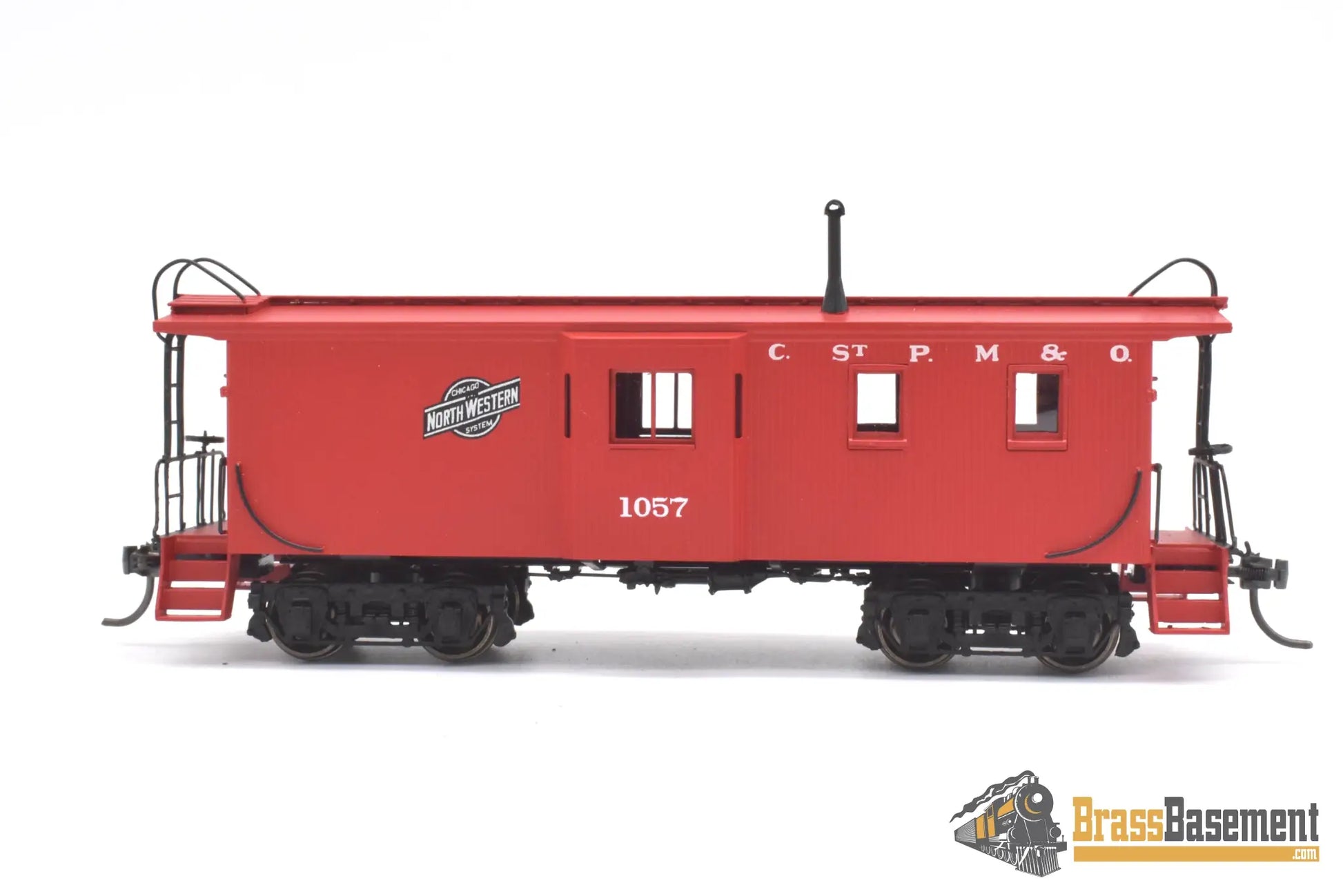 Ho Brass - Dp-109 Division Point Chicago & Northwestern C&Nw Bay-Window Caboose Cstpm&O System
