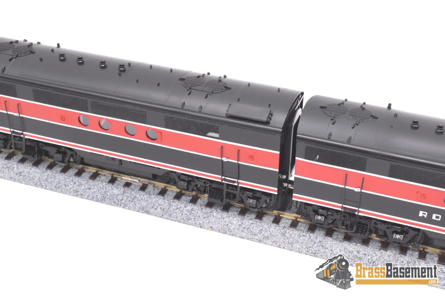 Ho Brass - Dp - 11 Division Point Rock Island Ri Ft Aba Set #73 Factory Paint Diesel