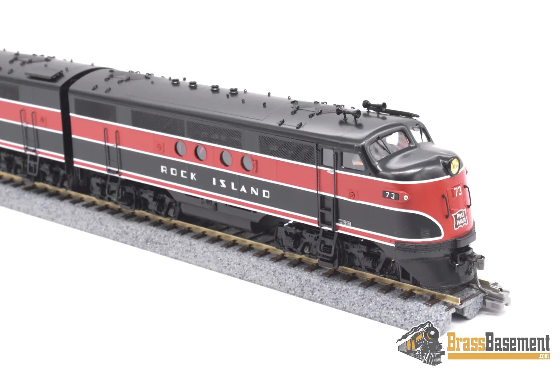 Ho Brass - Dp - 11 Division Point Rock Island Ri Ft Aba Set #73 Factory Paint Diesel