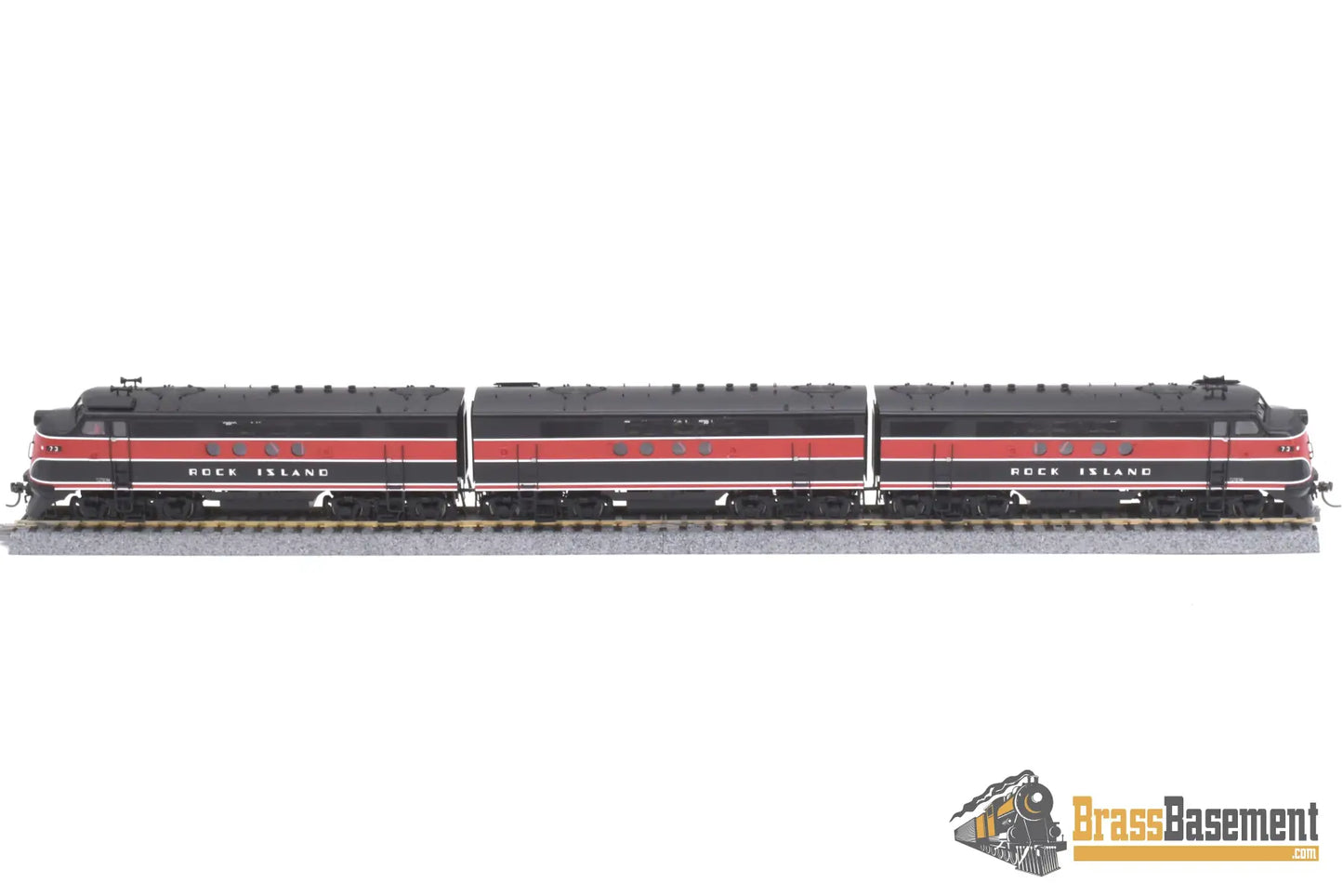 Ho Brass - Dp - 11 Division Point Rock Island Ri Ft Aba Set #73 Factory Paint Diesel