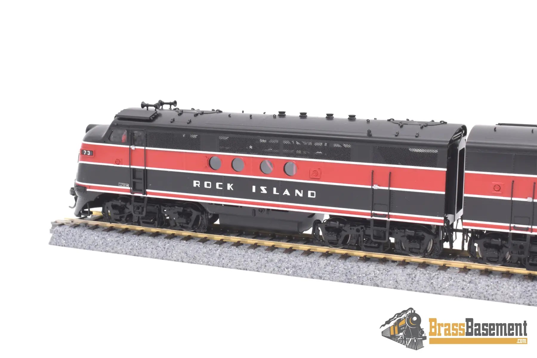 Ho Brass - Dp - 11 Division Point Rock Island Ri Ft Aba Set #73 Factory Paint Diesel