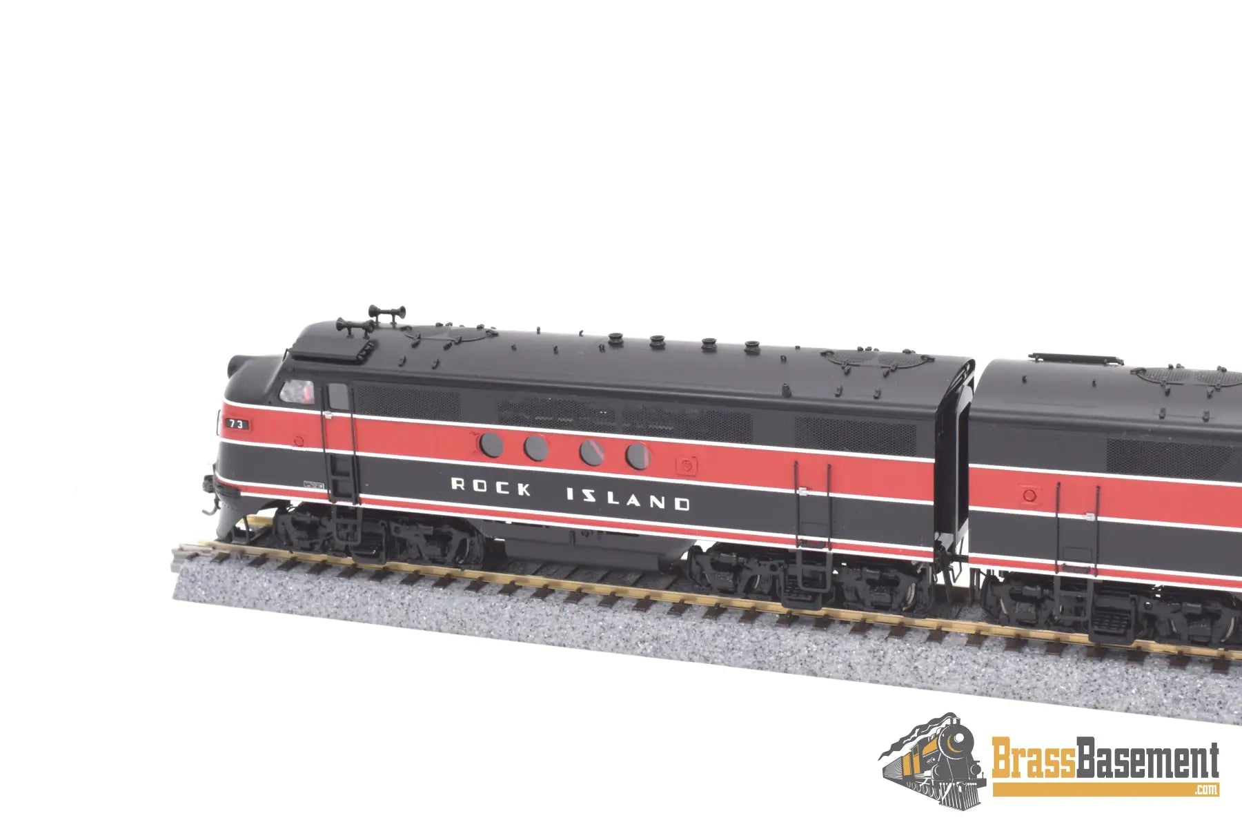 Ho Brass - Dp - 11 Division Point Rock Island Ri Ft Aba Set #73 Factory Paint Diesel