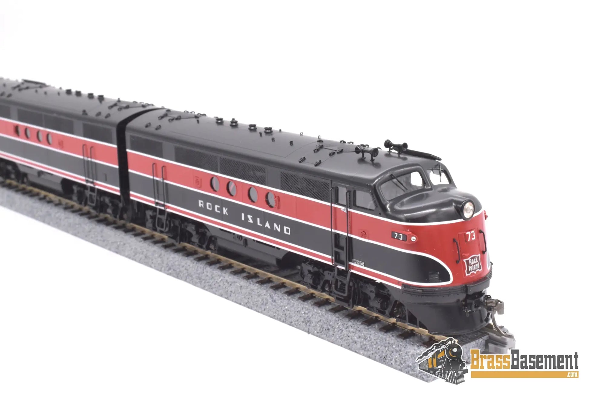Ho Brass - Dp - 11 Division Point Rock Island Ri Ft Aba Set #73 Factory Paint Diesel