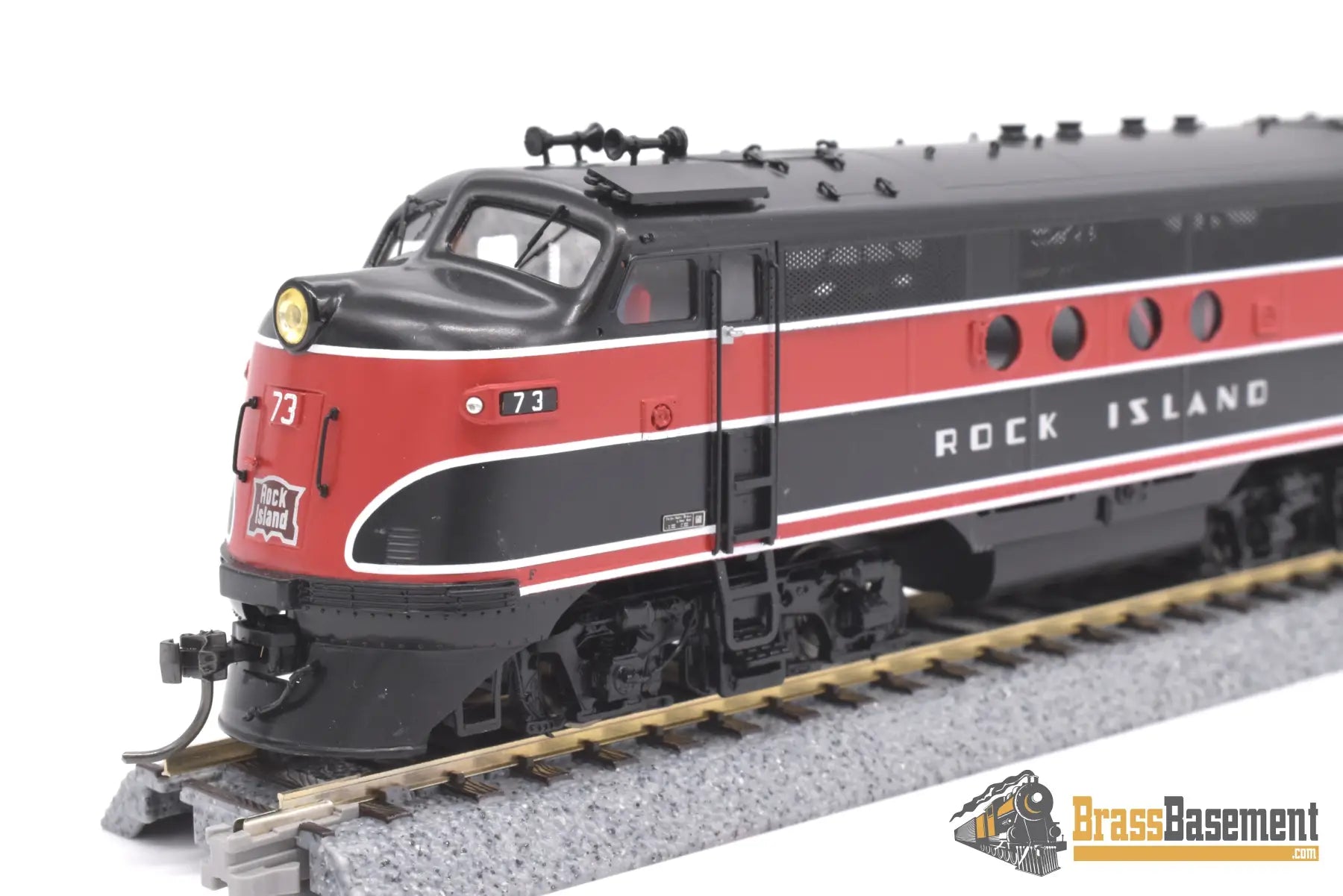 Ho Brass - Dp - 11 Division Point Rock Island Ri Ft Aba Set #73 Factory Paint Diesel