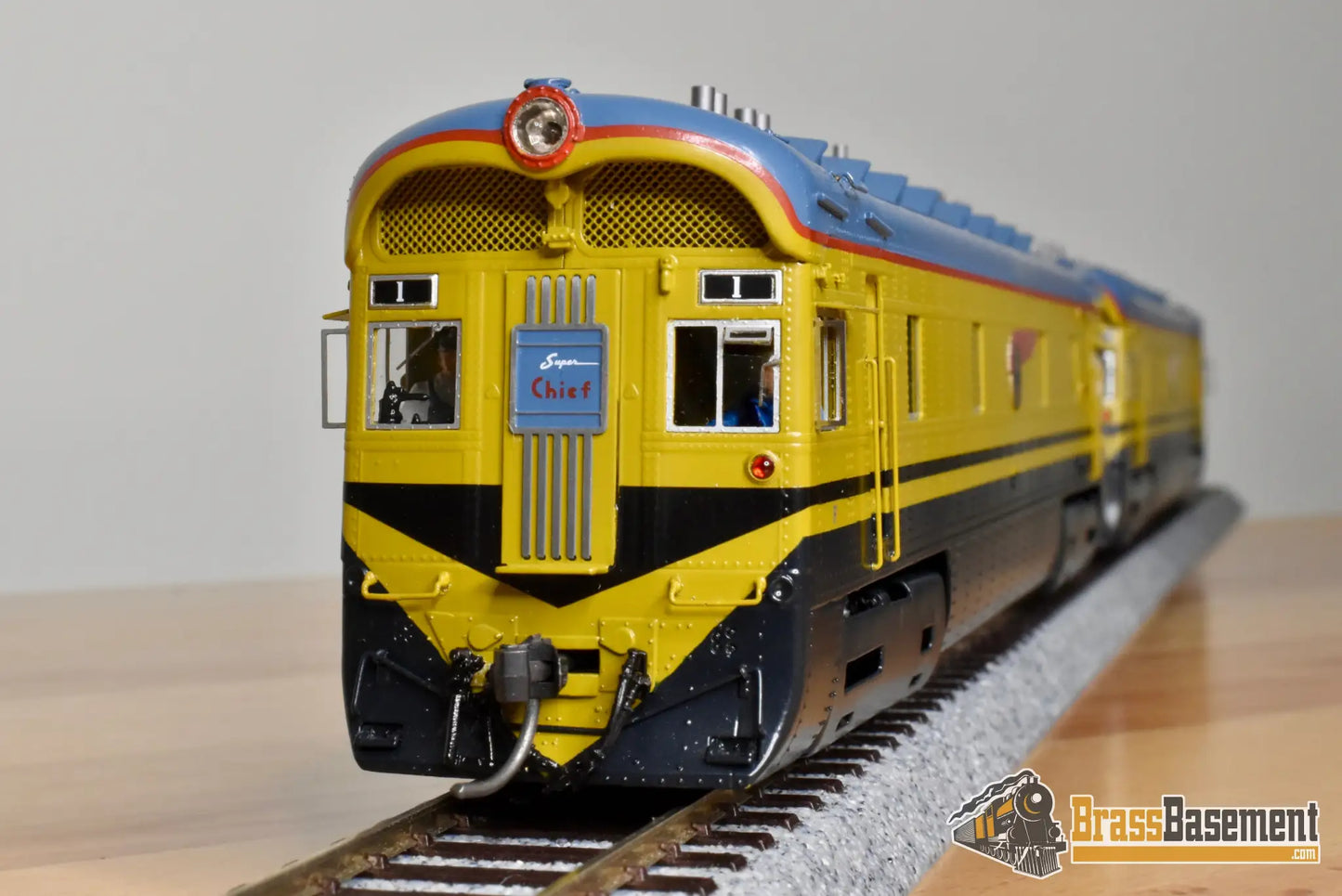 HO Brass - DP-3004 Division Point ATSF Santa Fe ’Amos & Andy’ 1A 1B - Golden Olive FP Ajin Diesel