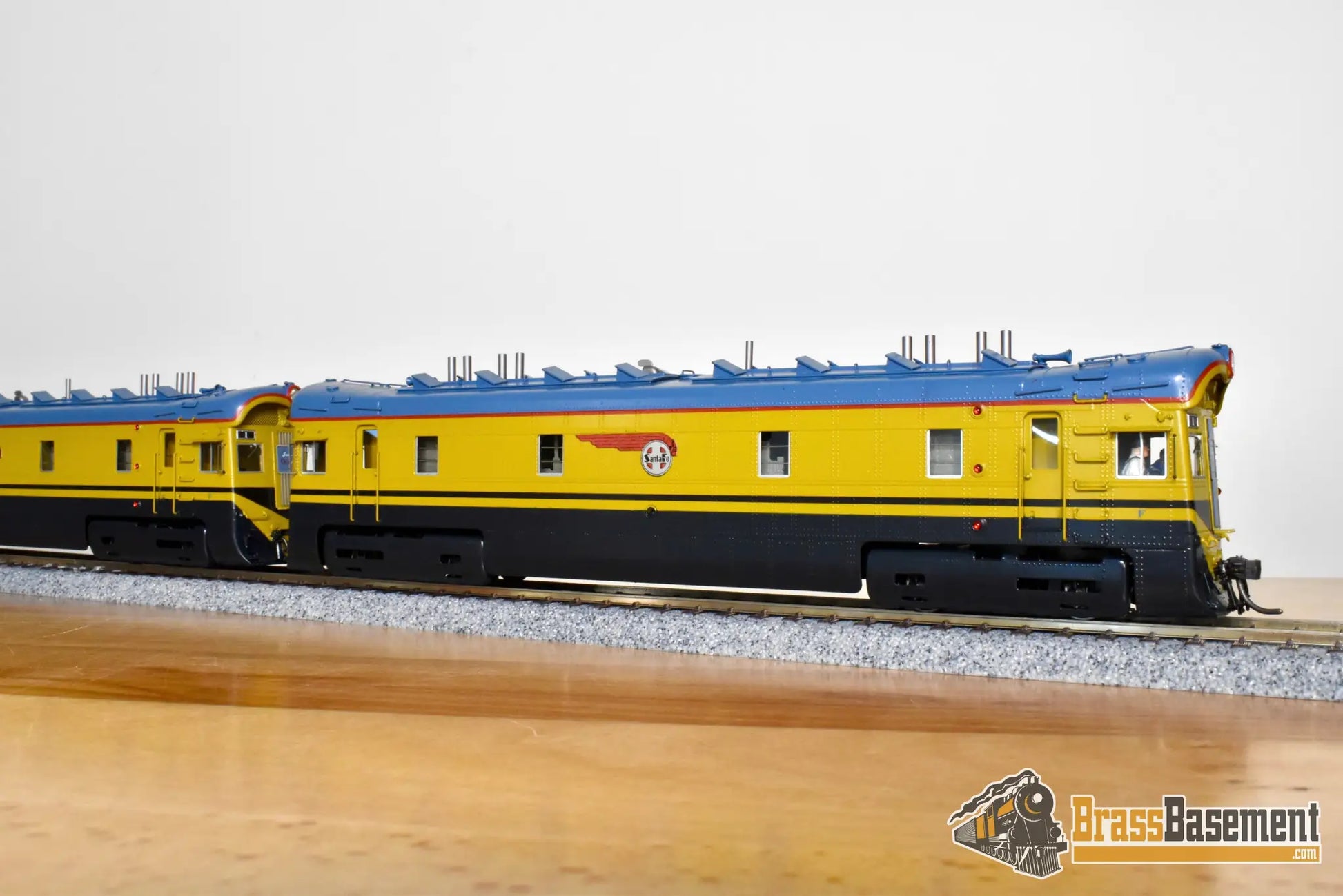 HO Brass - DP-3004 Division Point ATSF Santa Fe ’Amos & Andy’ 1A 1B - Golden Olive FP Ajin Diesel