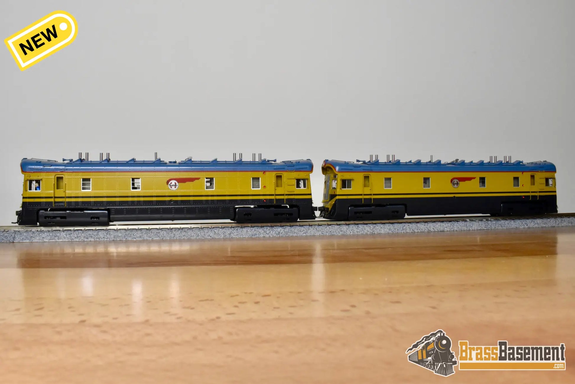 HO Brass - DP-3004 Division Point ATSF Santa Fe ’Amos & Andy’ 1A 1B - Golden Olive FP Ajin Diesel