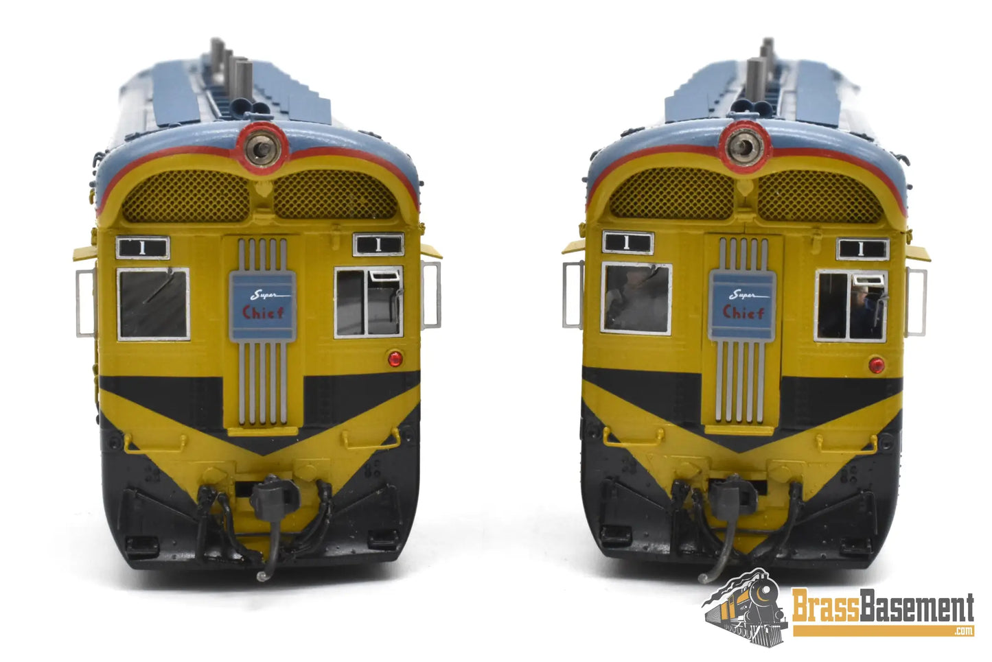 HO Brass - DP-3004 Division Point ATSF Santa Fe ’Amos & Andy’ 1A 1B - Golden Olive FP Ajin Diesel