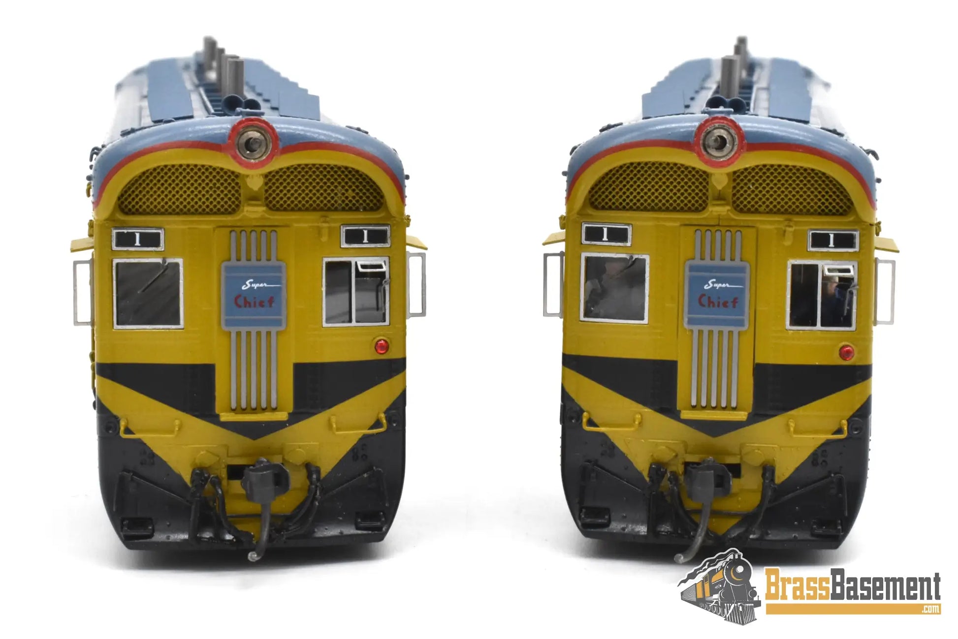 HO Brass - DP-3004 Division Point ATSF Santa Fe ’Amos & Andy’ 1A 1B - Golden Olive FP Ajin Diesel