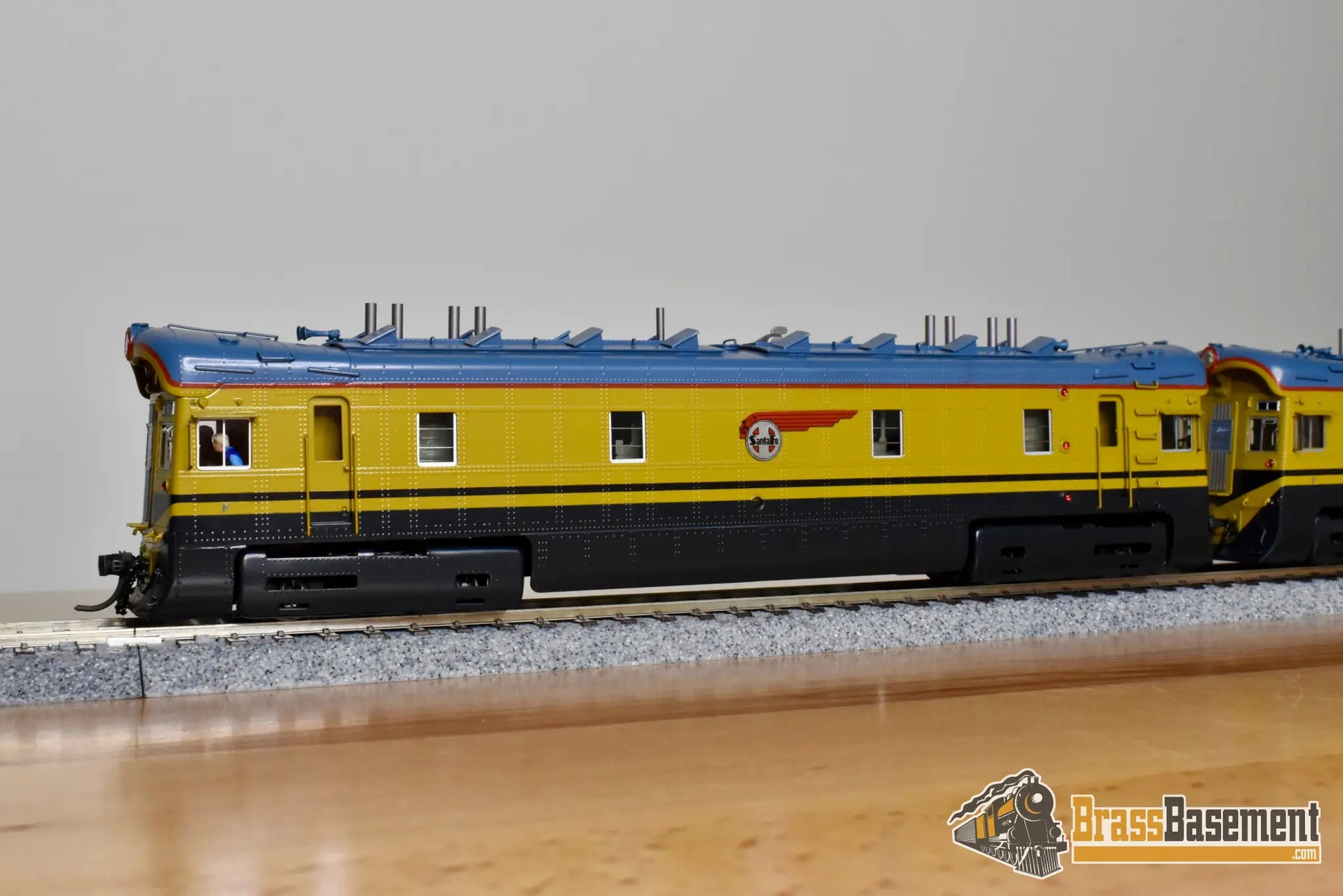 HO Brass - DP-3004 Division Point ATSF Santa Fe ’Amos & Andy’ 1A 1B - Golden Olive FP Ajin Diesel