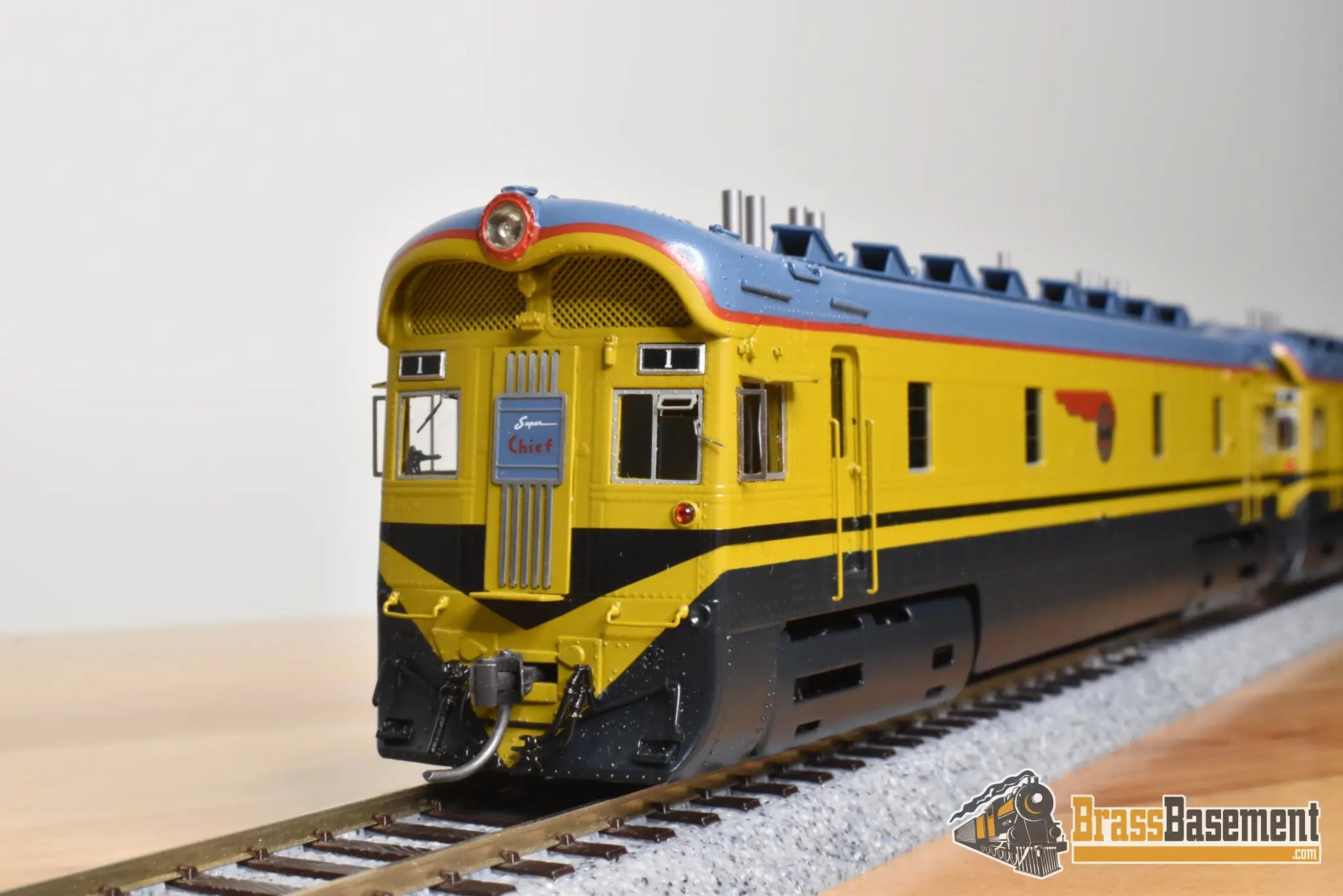 HO Brass - DP-3004 Division Point ATSF Santa Fe ’Amos & Andy’ 1A 1B - Golden Olive FP Ajin Diesel