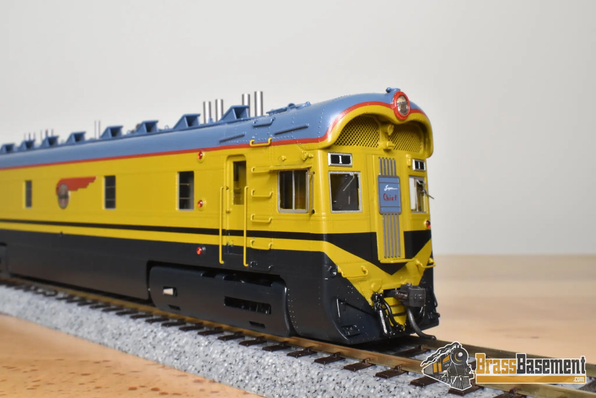 HO Brass - DP-3004 Division Point ATSF Santa Fe ’Amos & Andy’ 1A 1B - Golden Olive FP Ajin Diesel