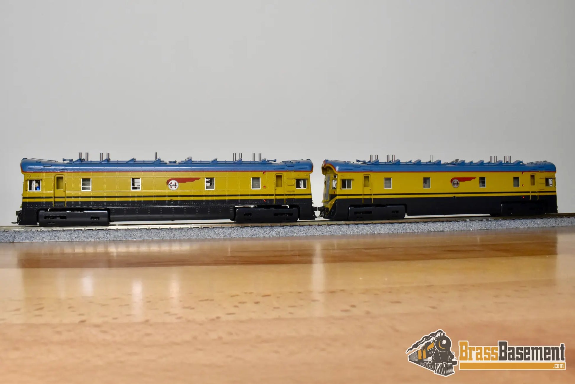 HO Brass - DP-3004 Division Point ATSF Santa Fe ’Amos & Andy’ 1A 1B - Golden Olive FP Ajin Diesel
