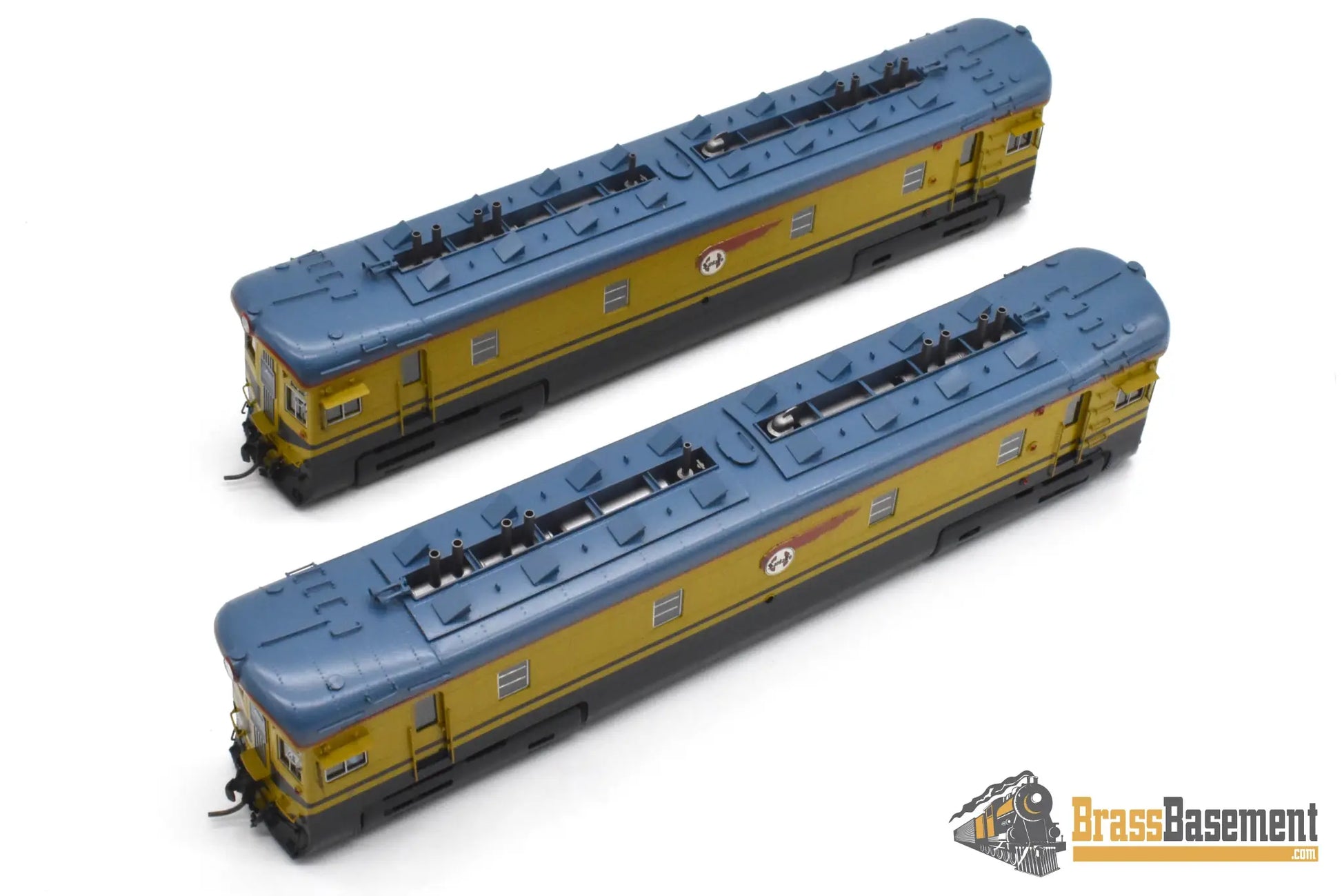 HO Brass - DP-3004 Division Point ATSF Santa Fe ’Amos & Andy’ 1A 1B - Golden Olive FP Ajin Diesel