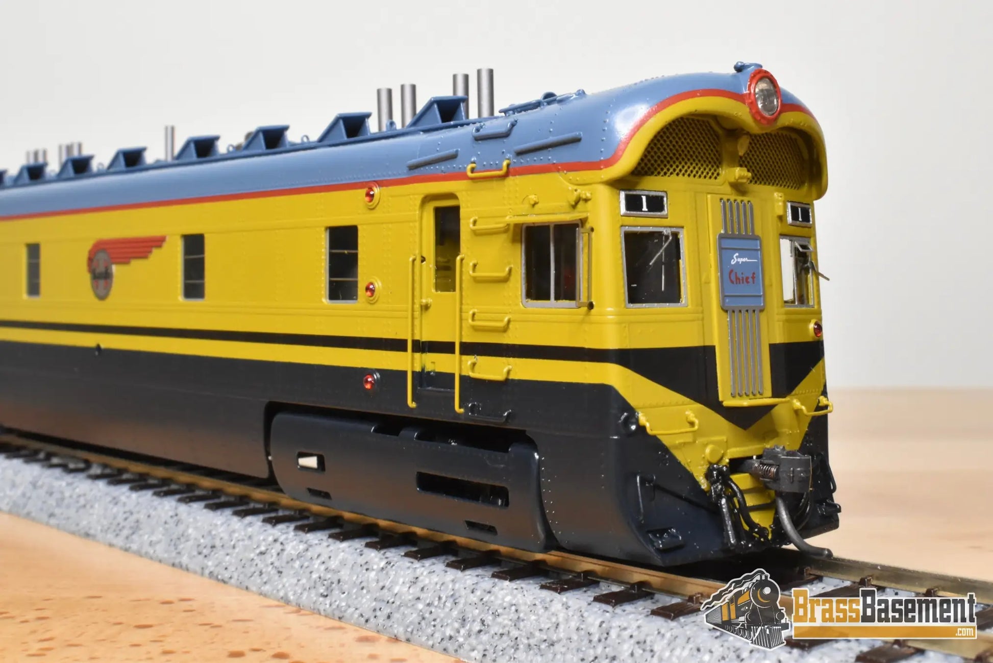 HO Brass - DP-3004 Division Point ATSF Santa Fe ’Amos & Andy’ 1A 1B - Golden Olive FP Ajin Diesel