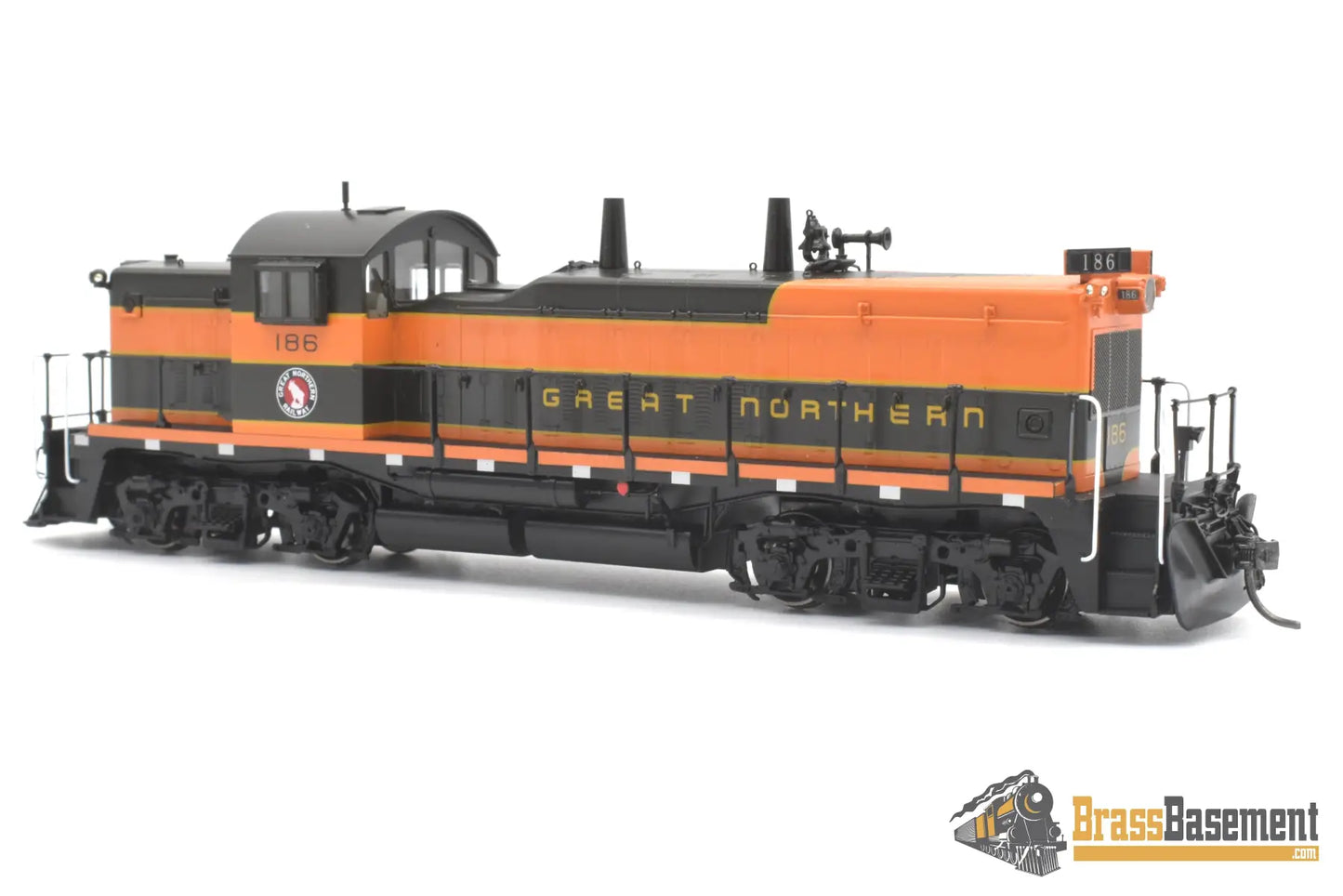 Ho Brass - Dp - 4361 Division Point Great Northern Nw - 5 #186 W/ Snow Plow Factory Paint Diesel