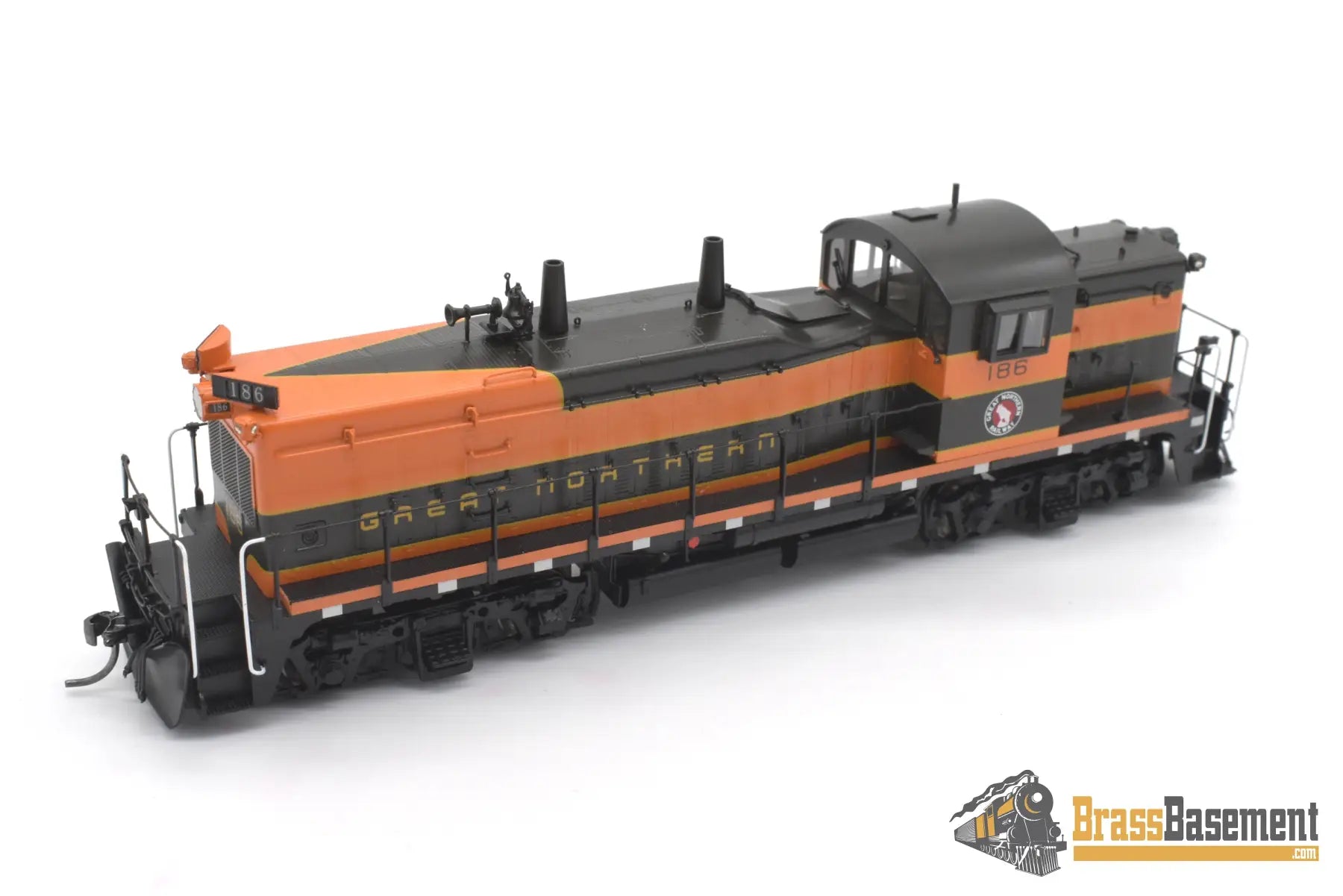 Ho Brass - Dp - 4361 Division Point Great Northern Nw - 5 #186 W/ Snow Plow Factory Paint Diesel