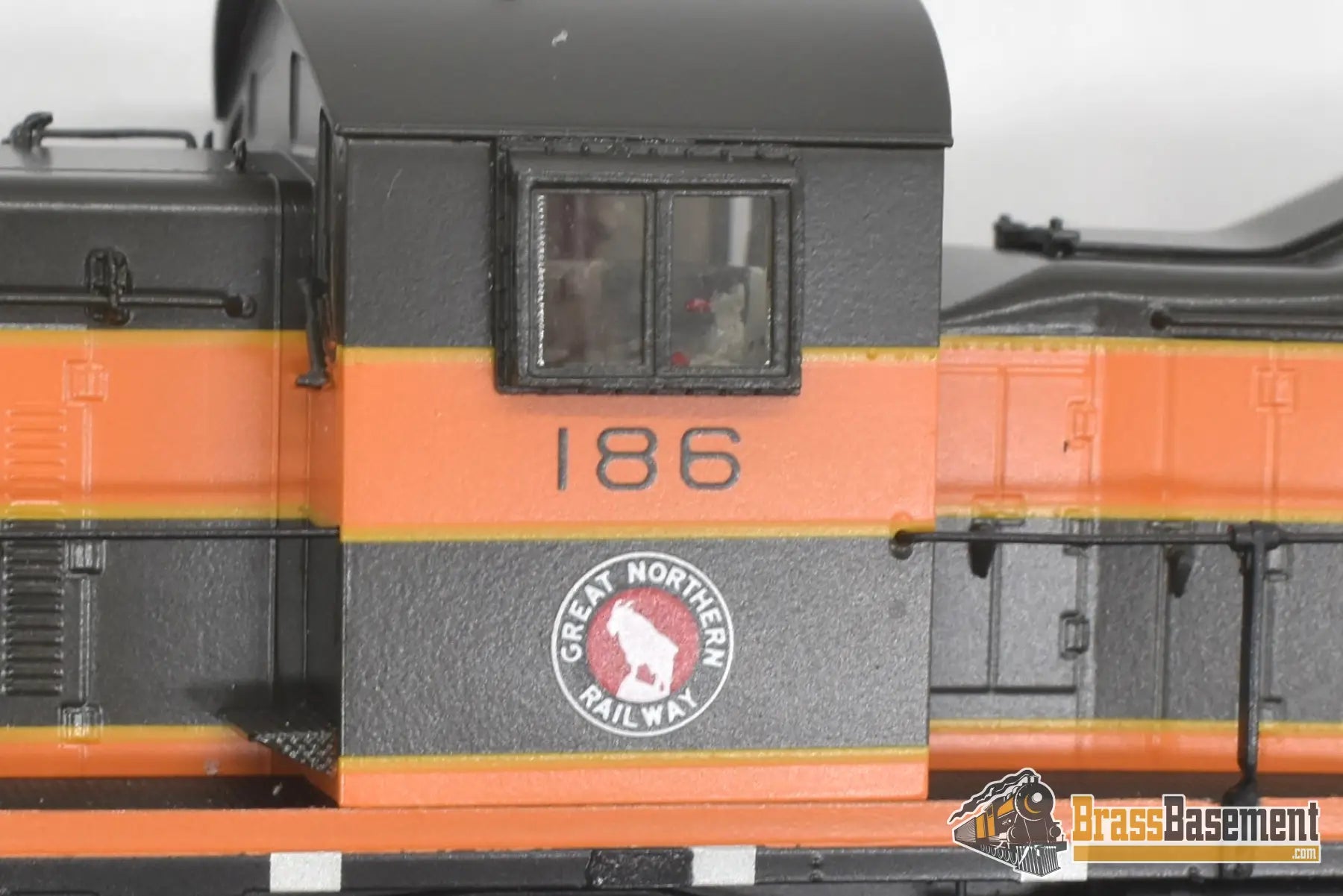 Ho Brass - Dp - 4361 Division Point Great Northern Nw - 5 #186 W/ Snow Plow Factory Paint Diesel