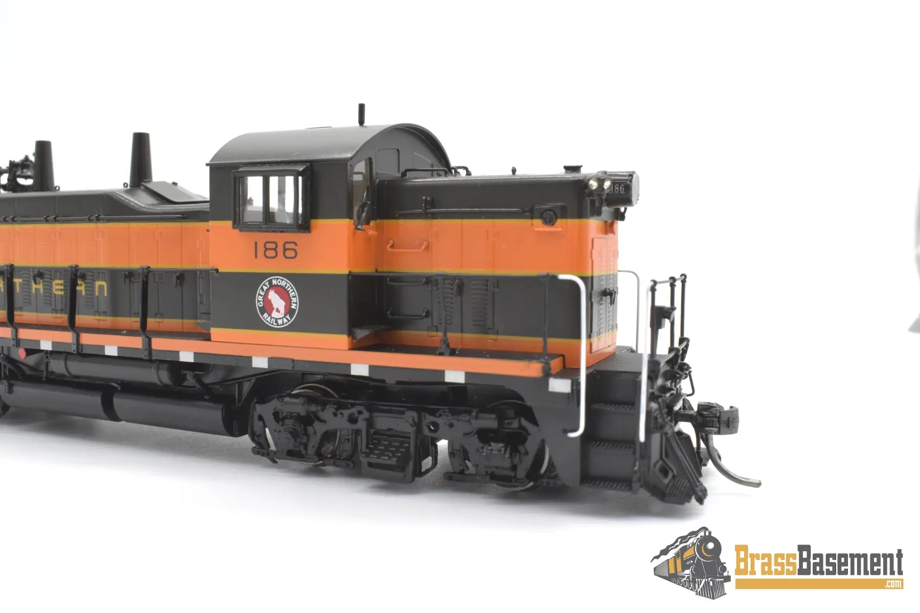 Ho Brass - Dp - 4361 Division Point Great Northern Nw - 5 #186 W/ Snow Plow Factory Paint Diesel