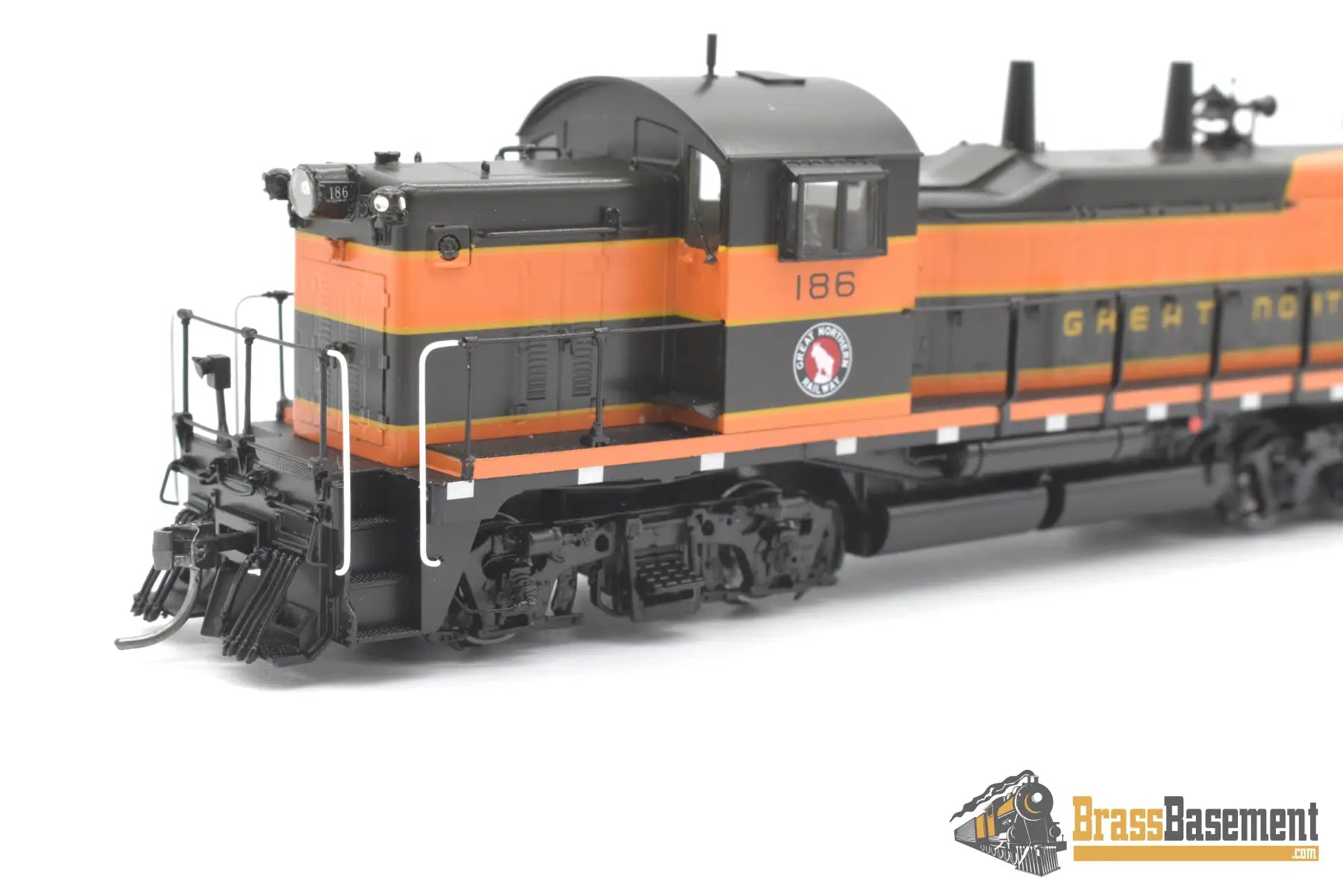 Ho Brass - Dp - 4361 Division Point Great Northern Nw - 5 #186 W/ Snow Plow Factory Paint Diesel