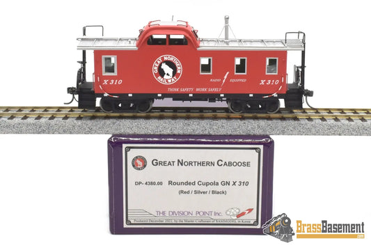 Ho Brass - Dp - 4380.0 Division Point Great Northern Gn X310 Goat Herald! New Caboose