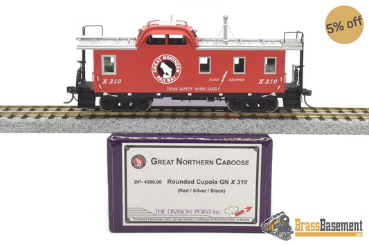 Ho Brass - Dp - 4380.0 Division Point Great Northern Gn X310 Goat Herald! New Caboose