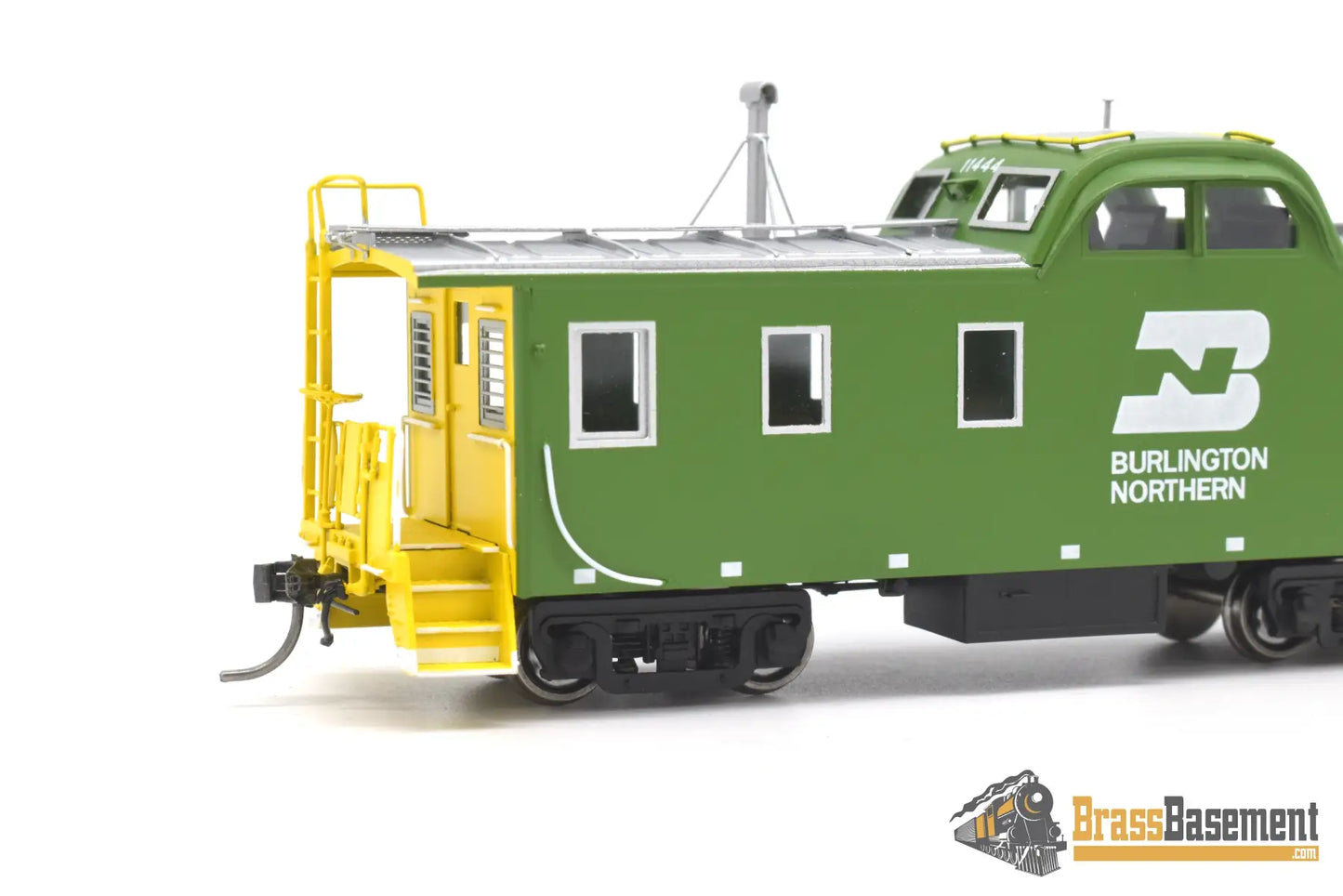 Ho Brass - Dp - 4380.1 Division Point Burlington Northern Bn #11444 Ex Gn X310 Green! New Caboose